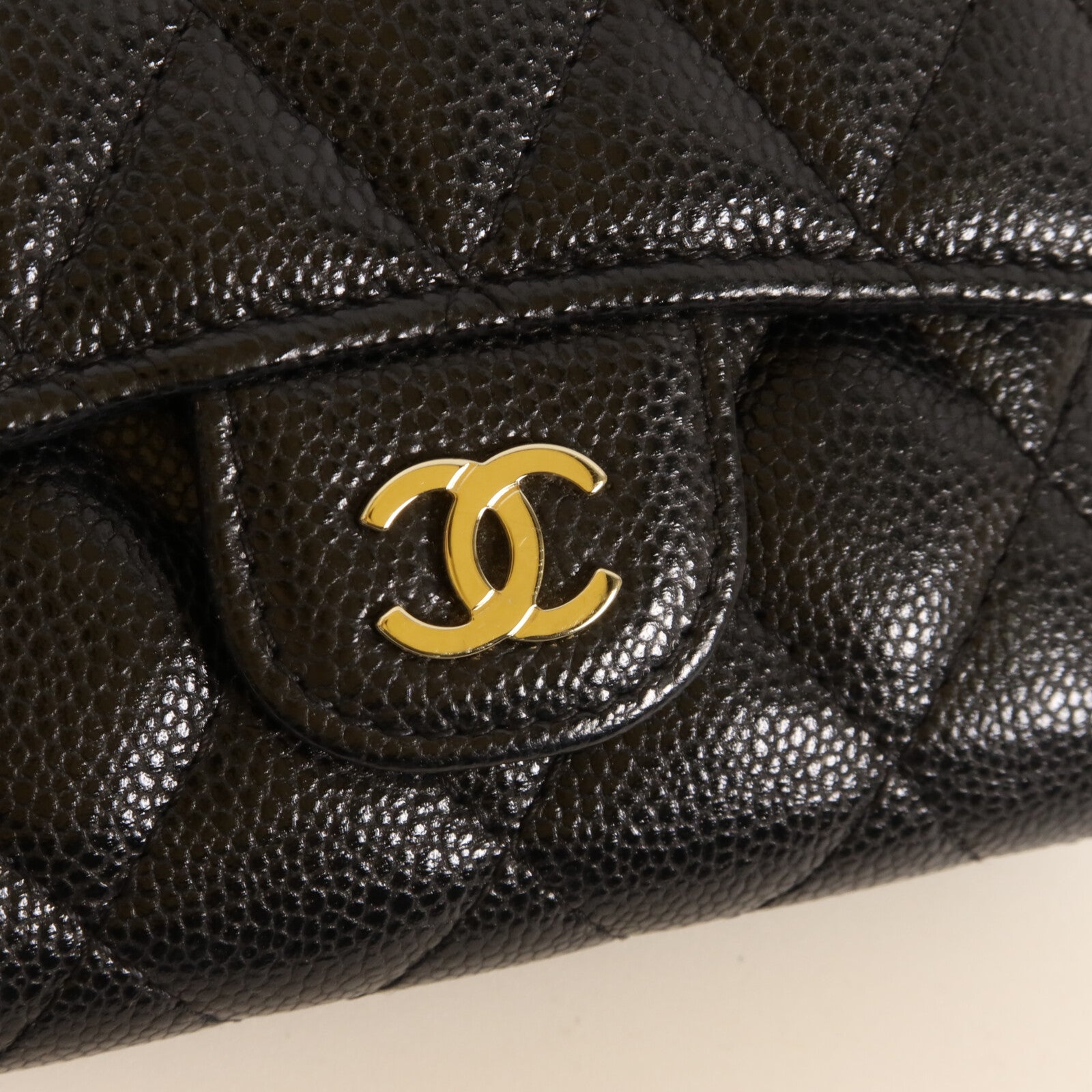 CHANEL 牛皮皮革Classic Small Flap Wallet錢包