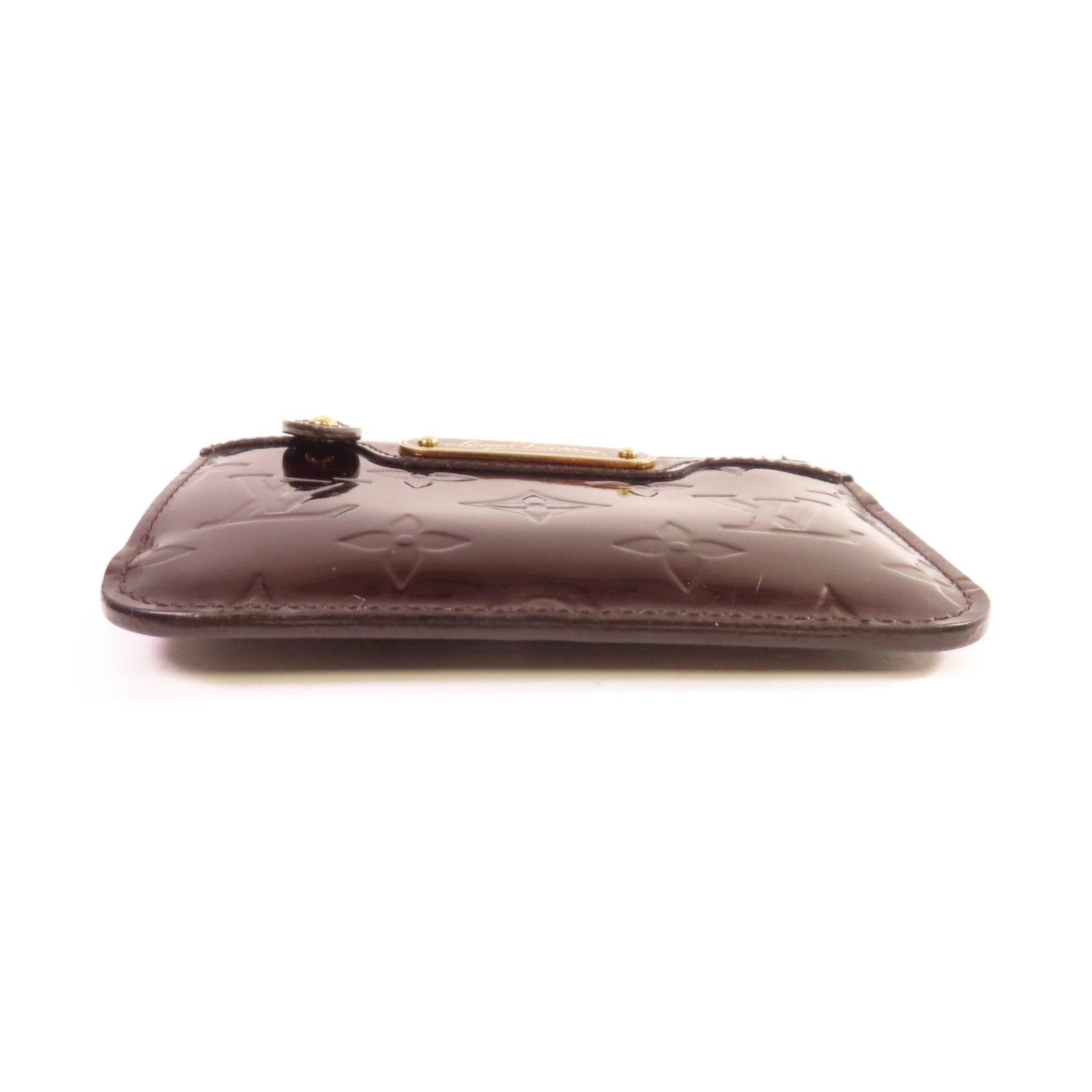 LOUIS VUITTON 【激減優惠】Monogram Vernis Pochette Cles Key Coin Case金扣零錢包紫色