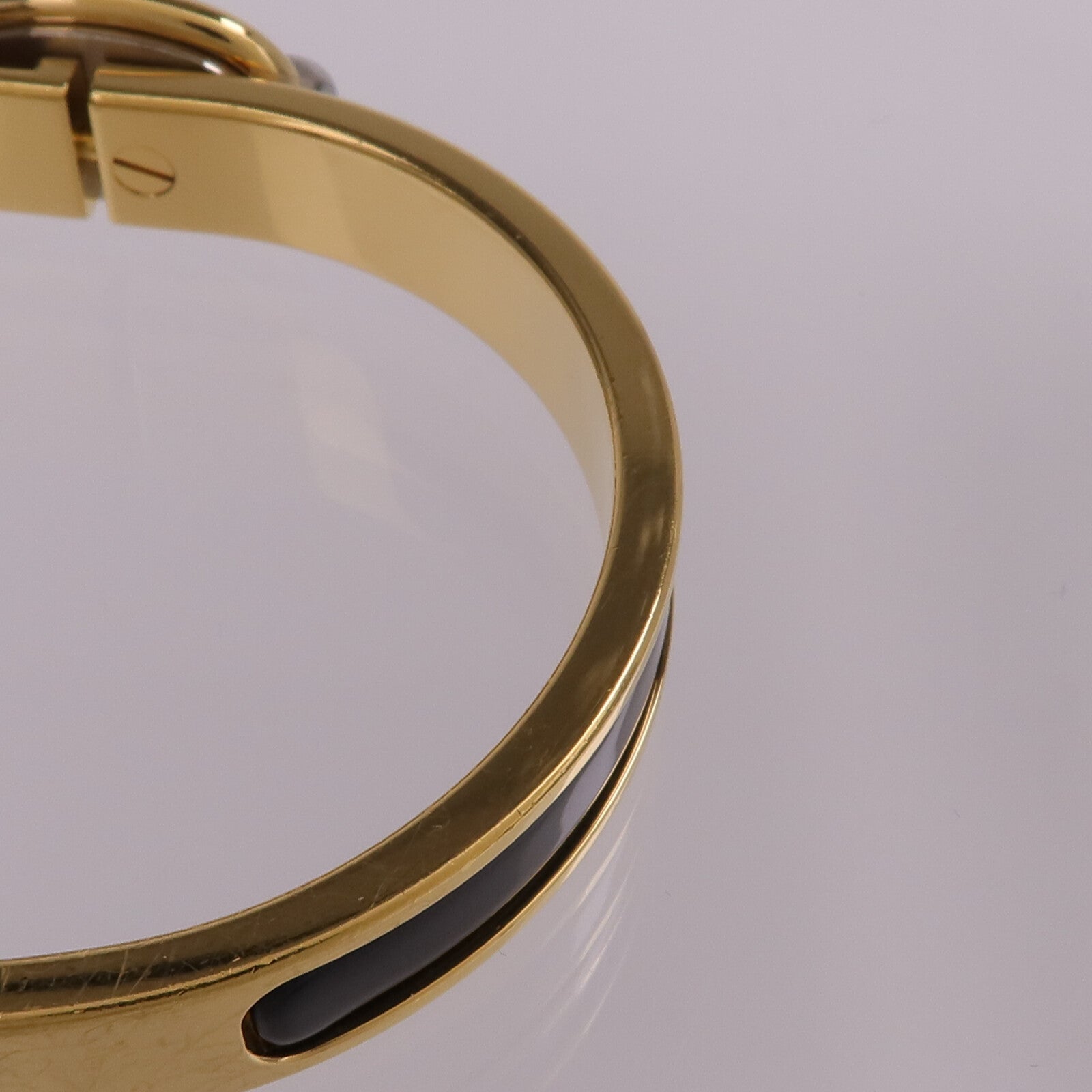 HERMES 金屬Mini Clic Chaine D'Ancre手鐲