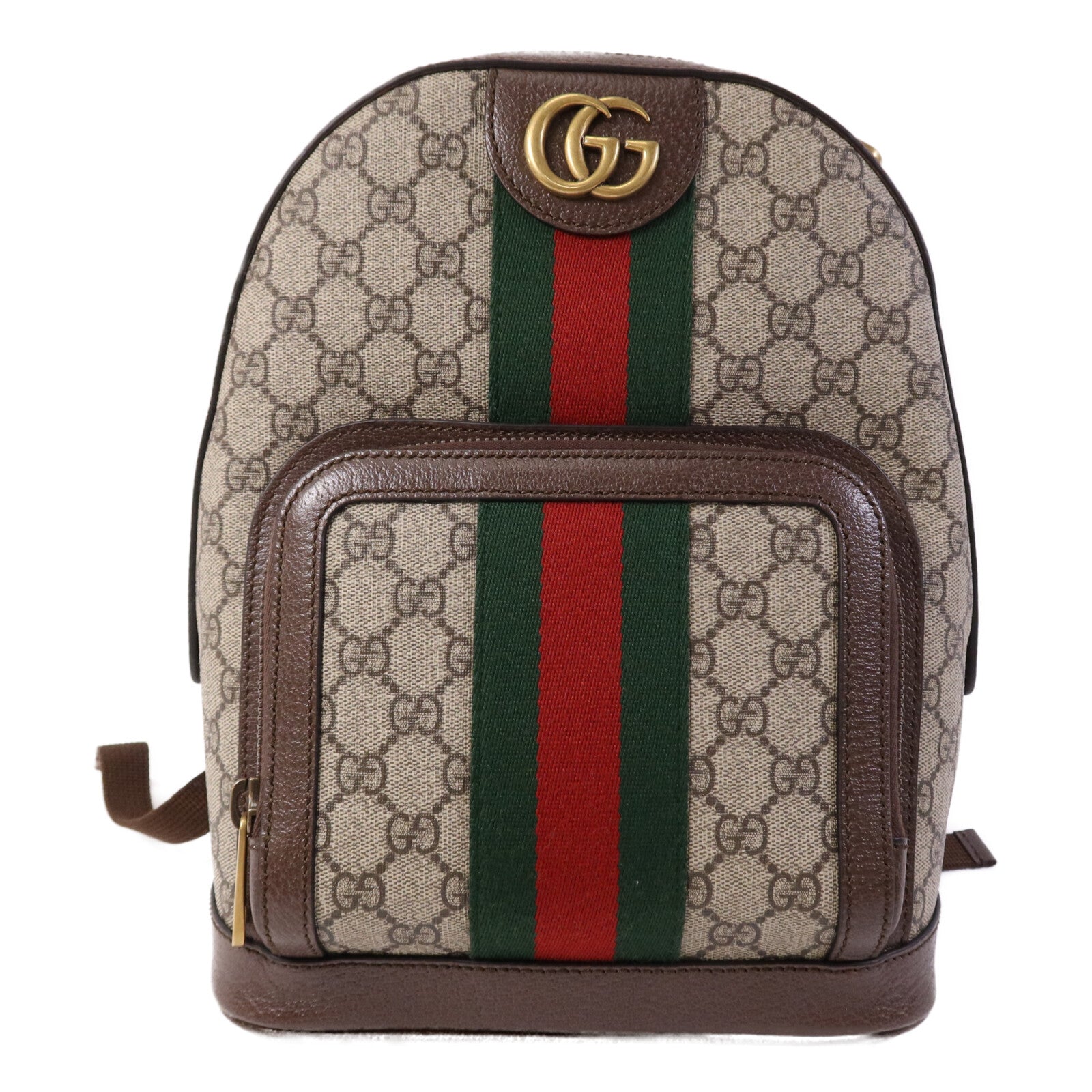 GUCCI 塗層帆布Ophidia Backpack金扣背包