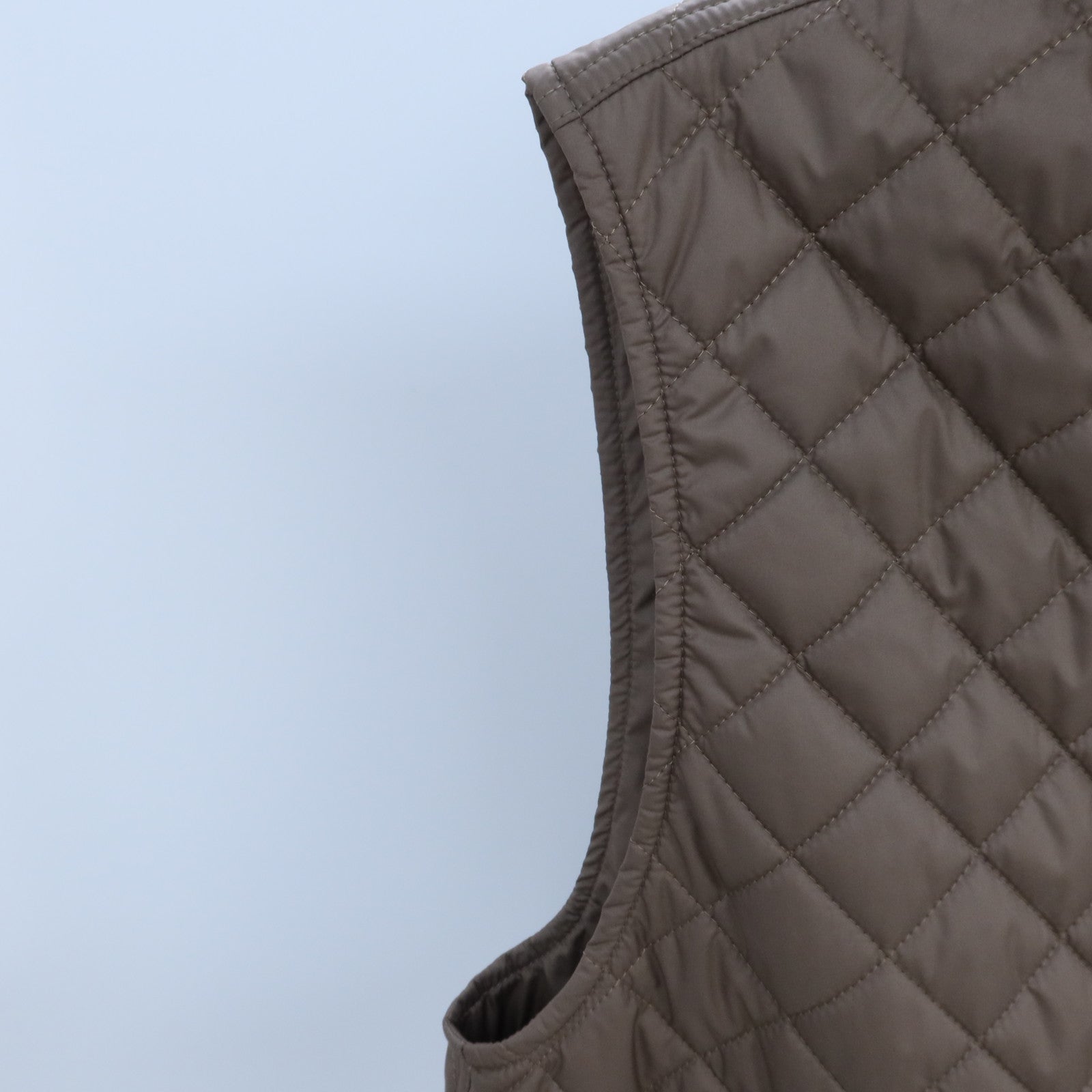 HERMES Polyester Quilted Vest上衣
