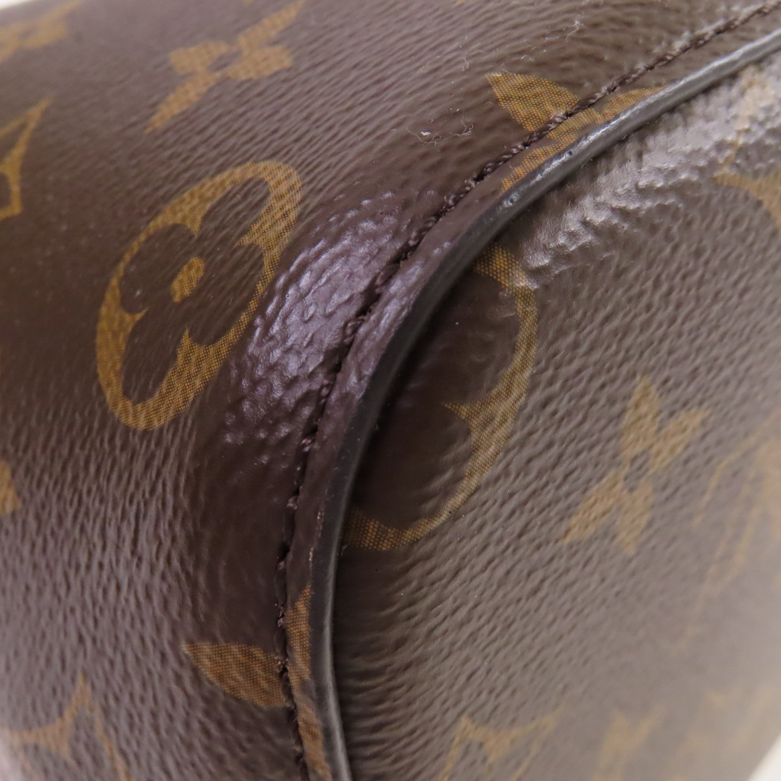 LOUIS VUITTON Monogram NeoNoe MM Shoulder Bag金扣肩背袋啡色/粉紅色