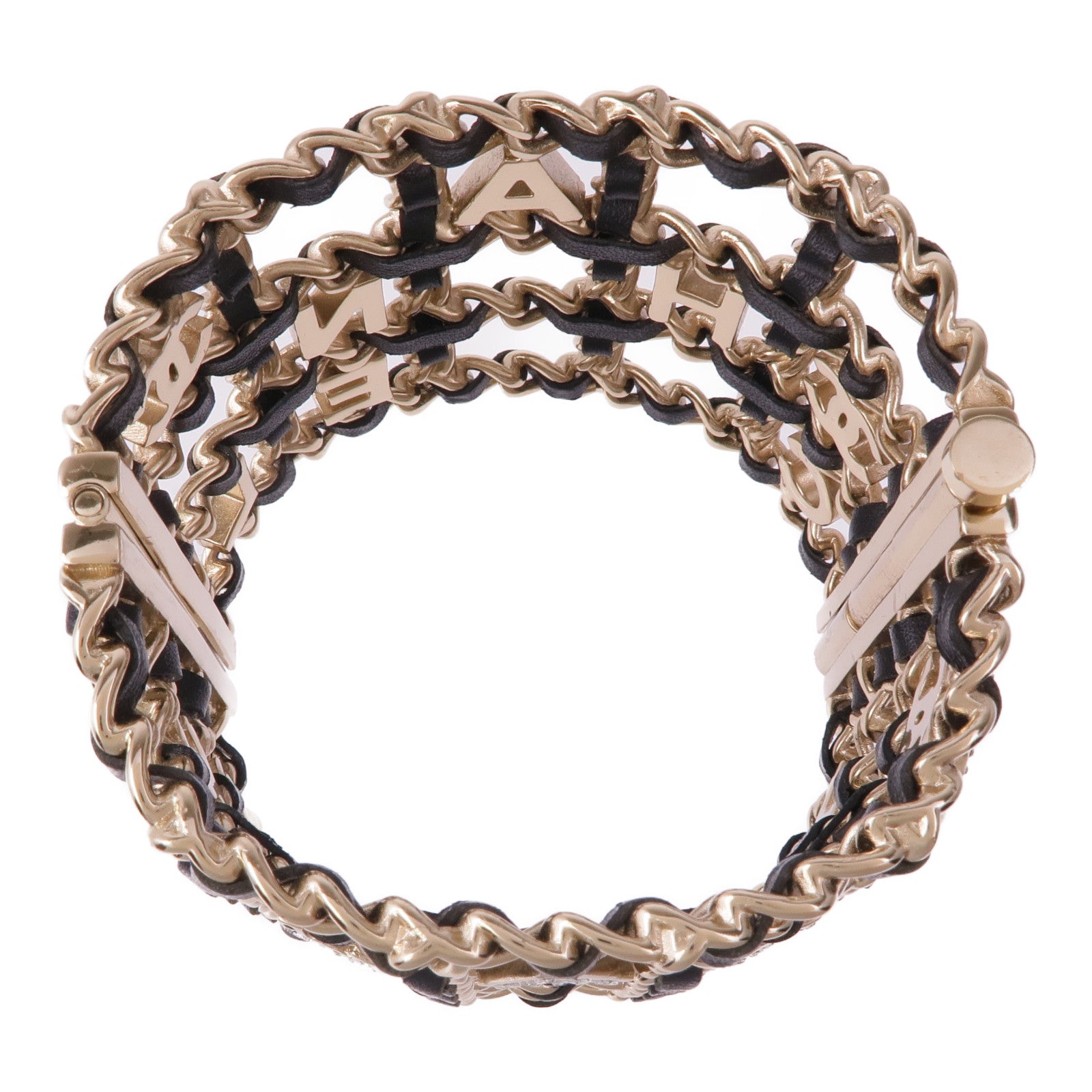 CHANEL 金屬/皮革Bracelet/Bangle手鐲