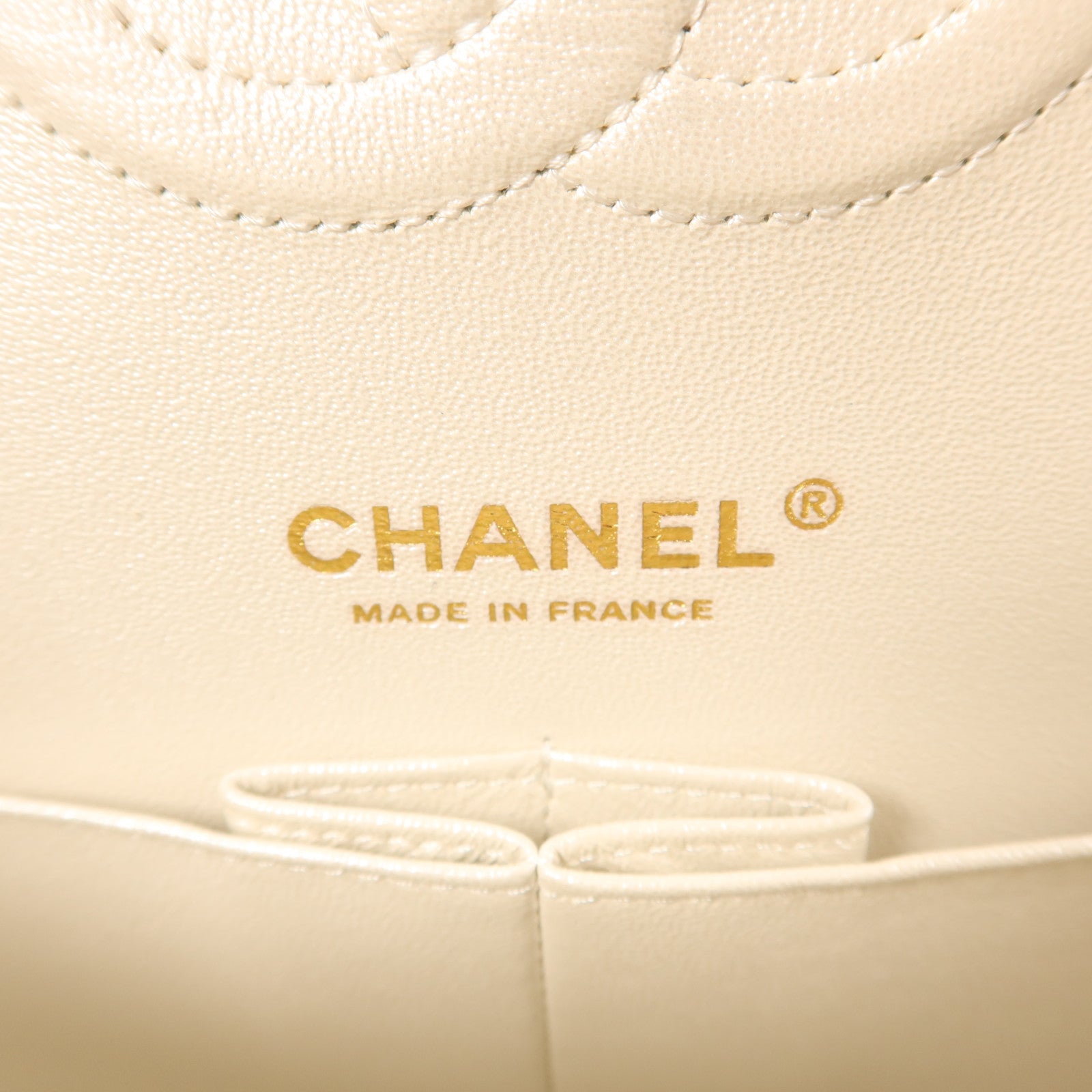 CHANEL 牛皮皮革Classic 25金扣鏈帶肩背袋