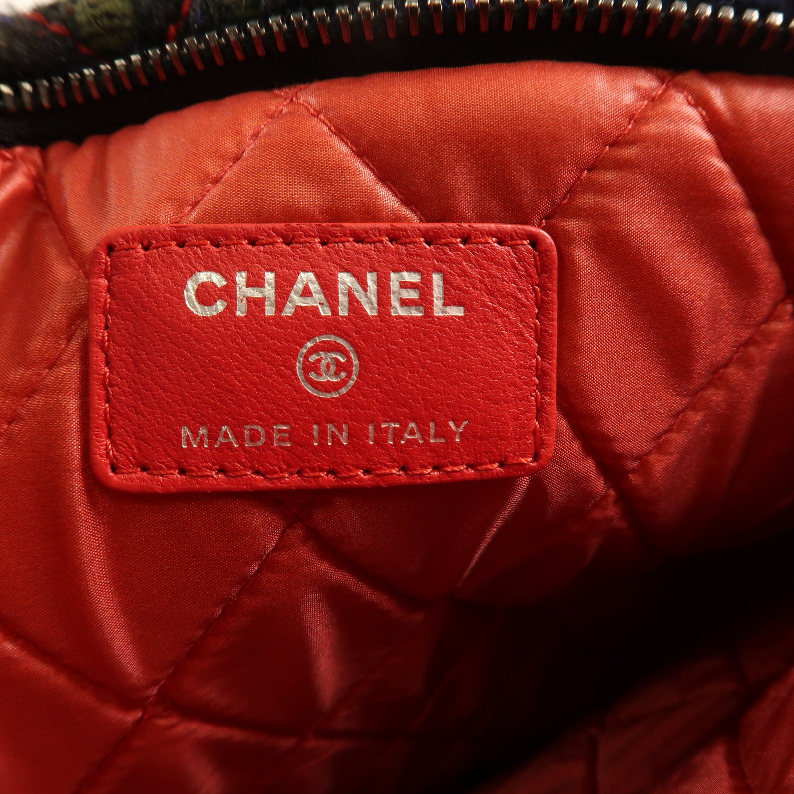 CHANEL 粗花呢Clutch/Pouch銀扣手拿包