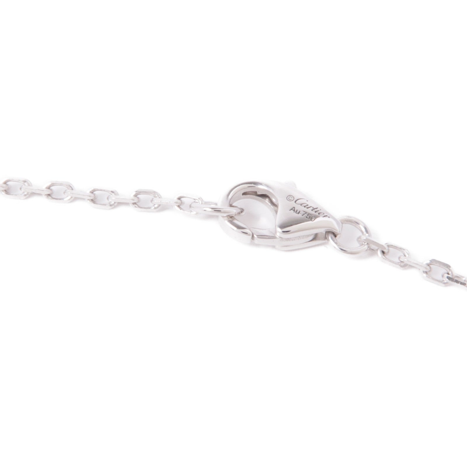 CARTIER 【激減優惠】18K白金Love Diamond Necklace鑽石項鍊