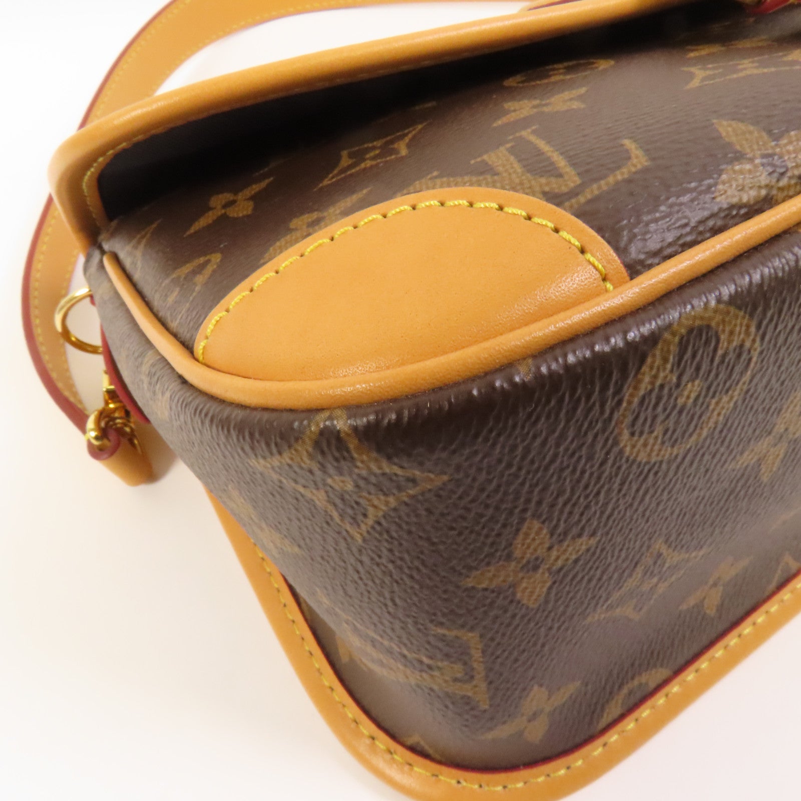 LOUIS VUITTON Monogram Diane金扣手挽肩背兩用袋