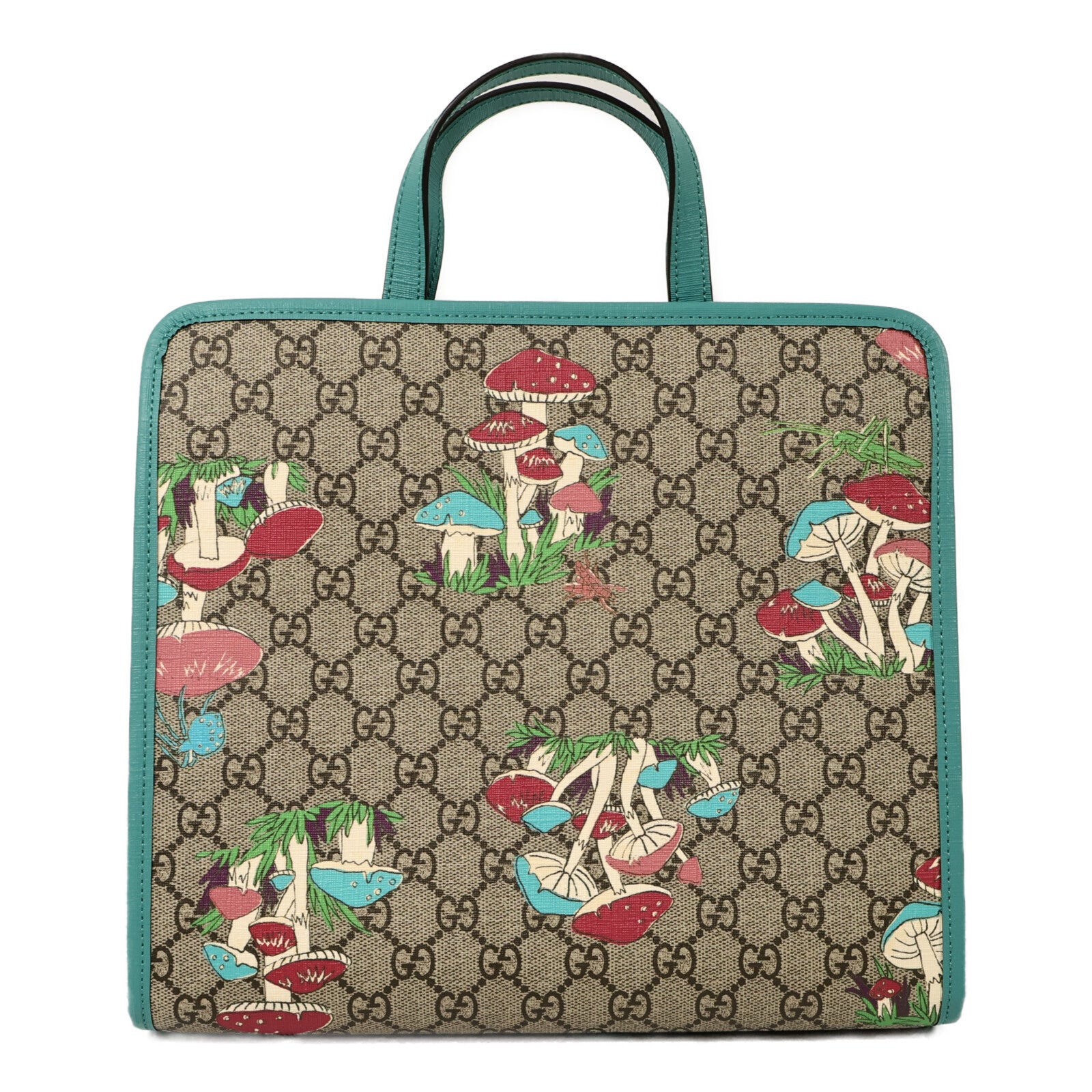 GUCCI 塗層帆布Kid Tote手挽袋