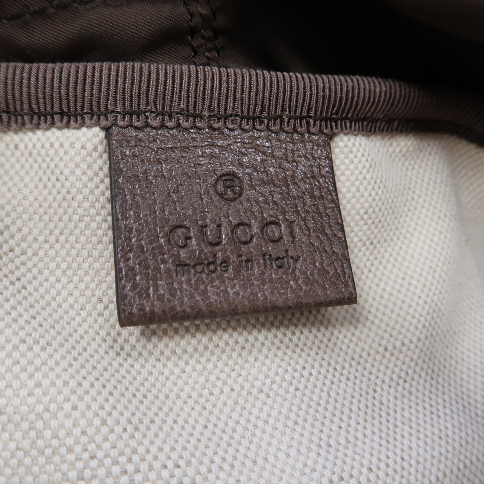 GUCCI 塗層帆布Ophidia GG Medium Backpack金扣背包啡色