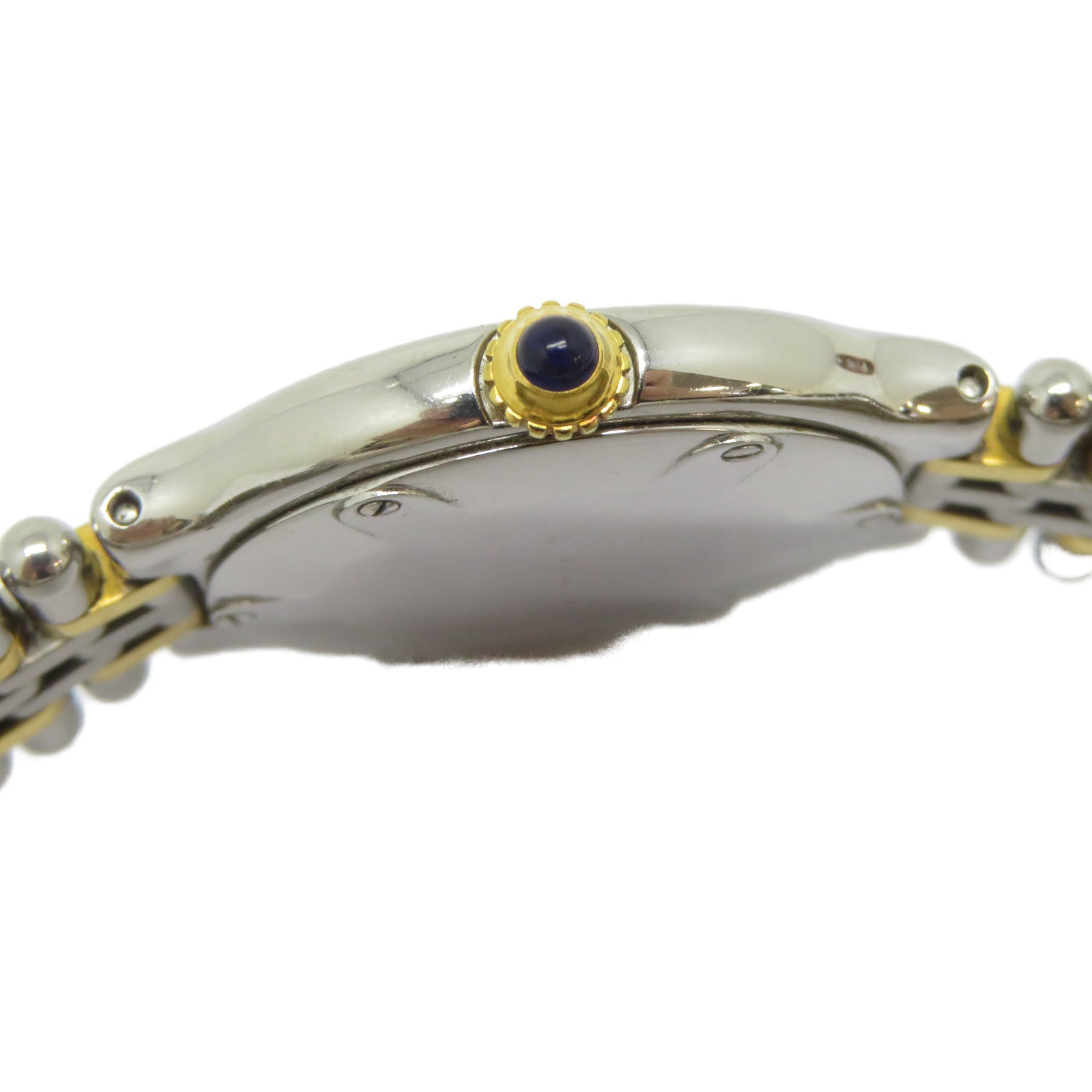 CARTIER Must De Cartier 21不鏽鋼手錶石英機芯白色