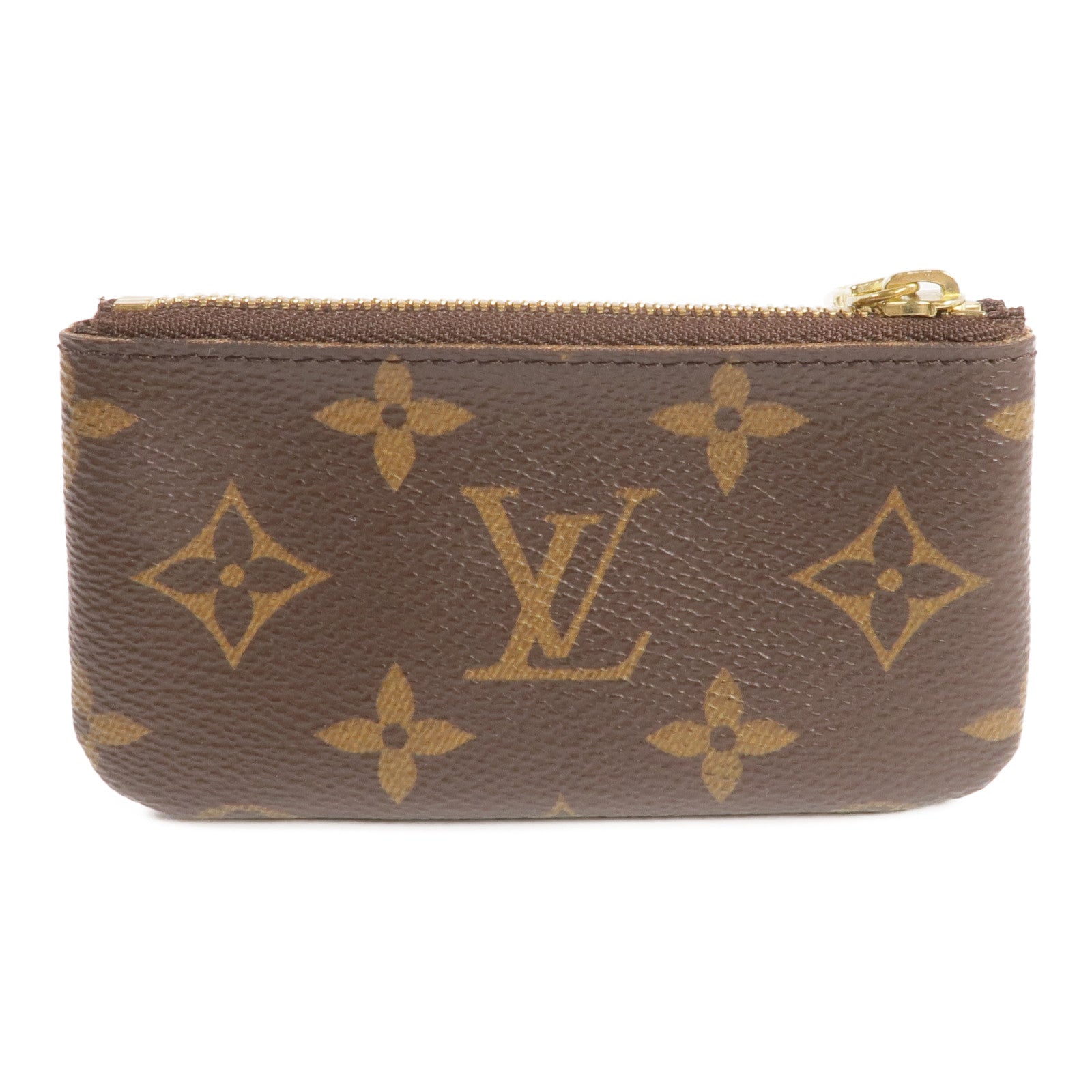 LOUIS VUITTON Monogram Key Pouch金扣鎖匙包