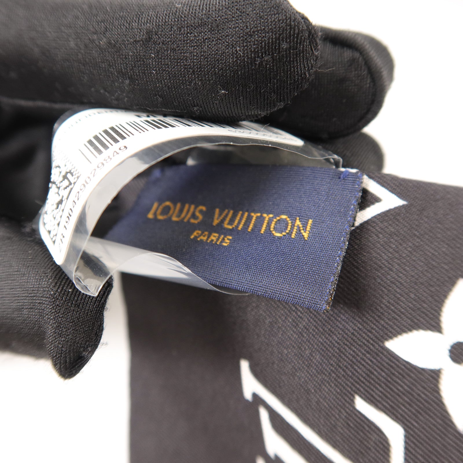 LOUIS VUITTON 絲質Monogram Confidential Bandeau頭巾