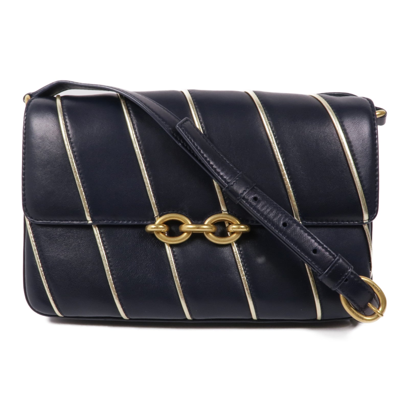 SAINT LAURENT 【激減優惠】羊皮皮革Shoulder Bag金扣肩背袋