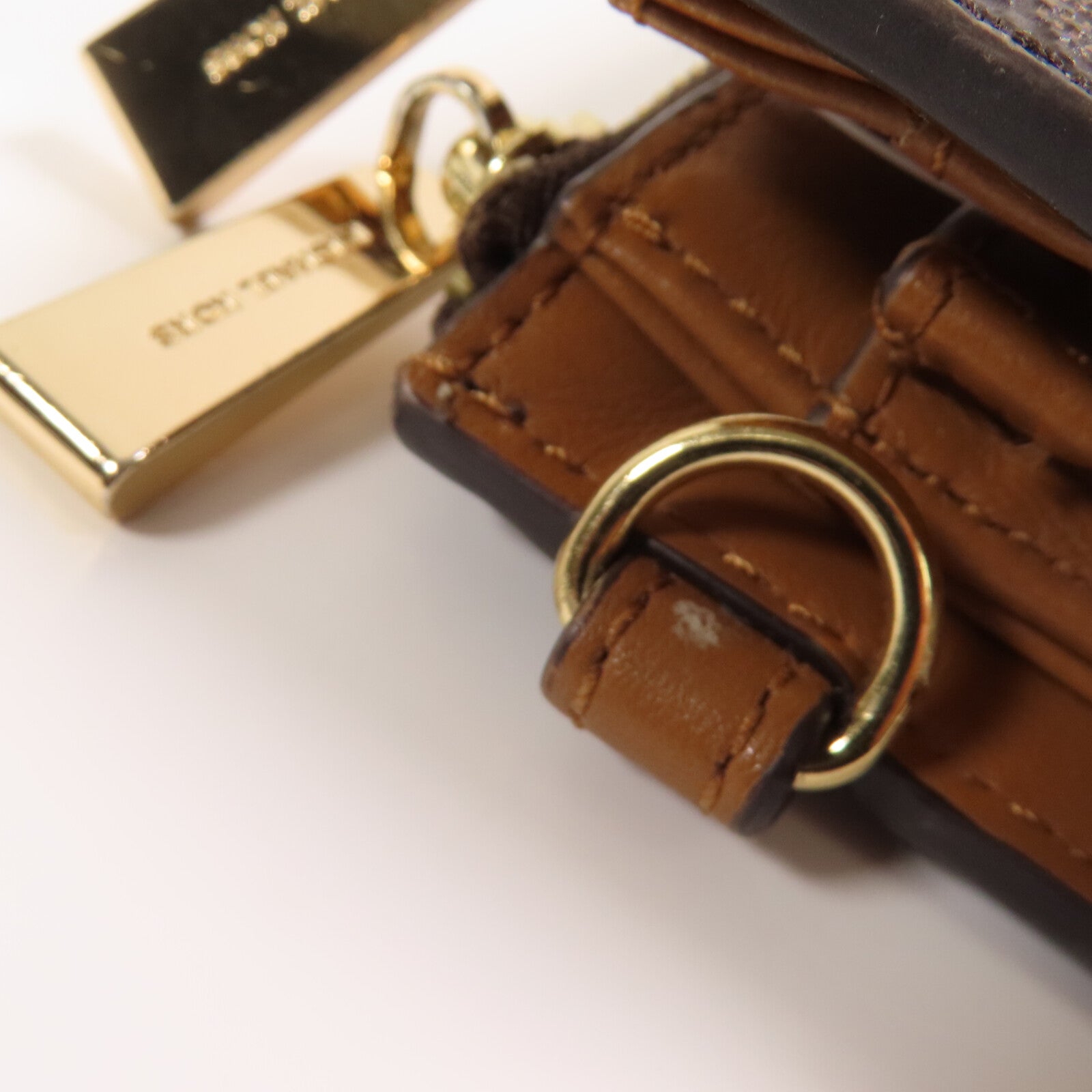 Michael Kors 塗層帆布Long Wallet金扣長錢包