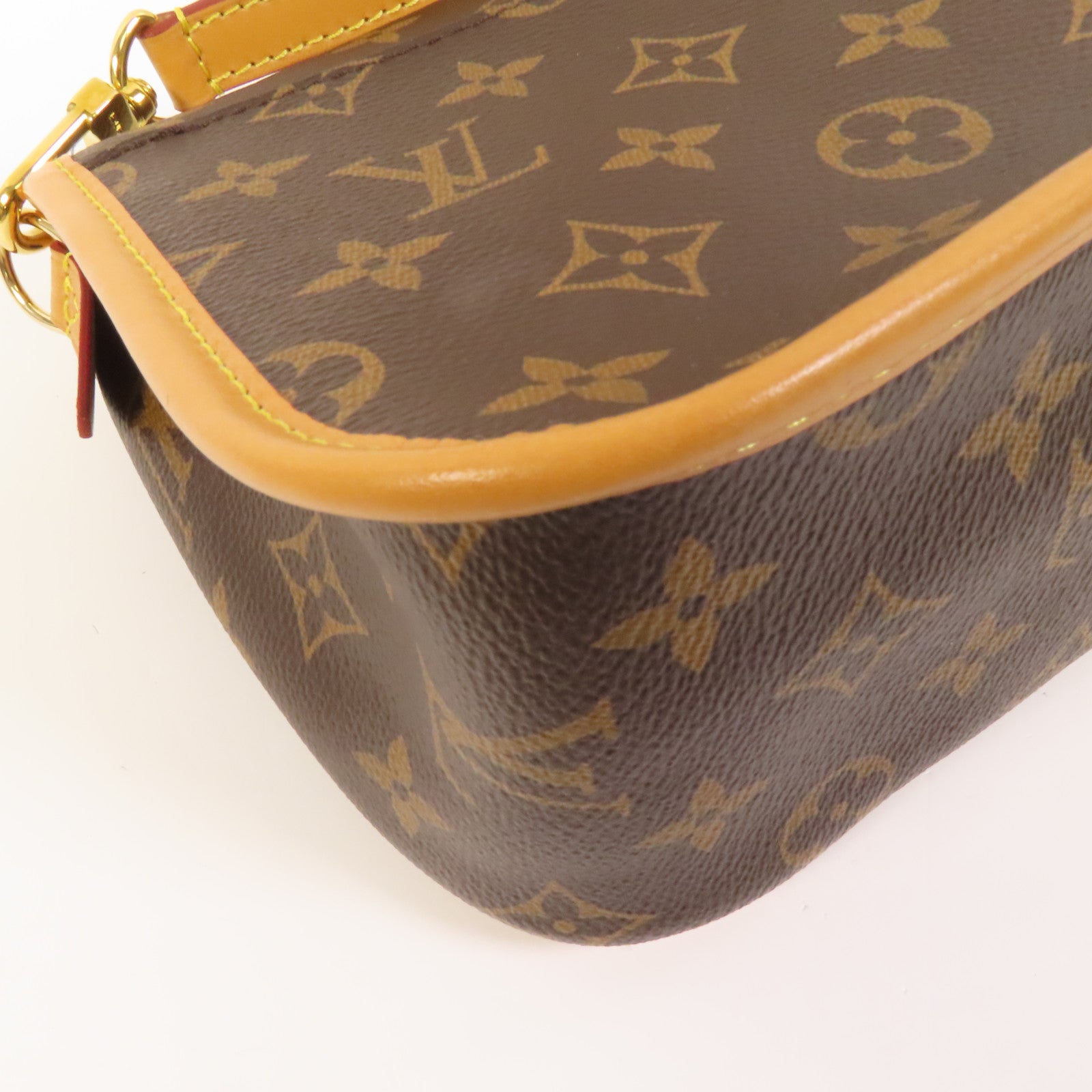 LOUIS VUITTON Monogram Diane金扣手挽肩背兩用袋