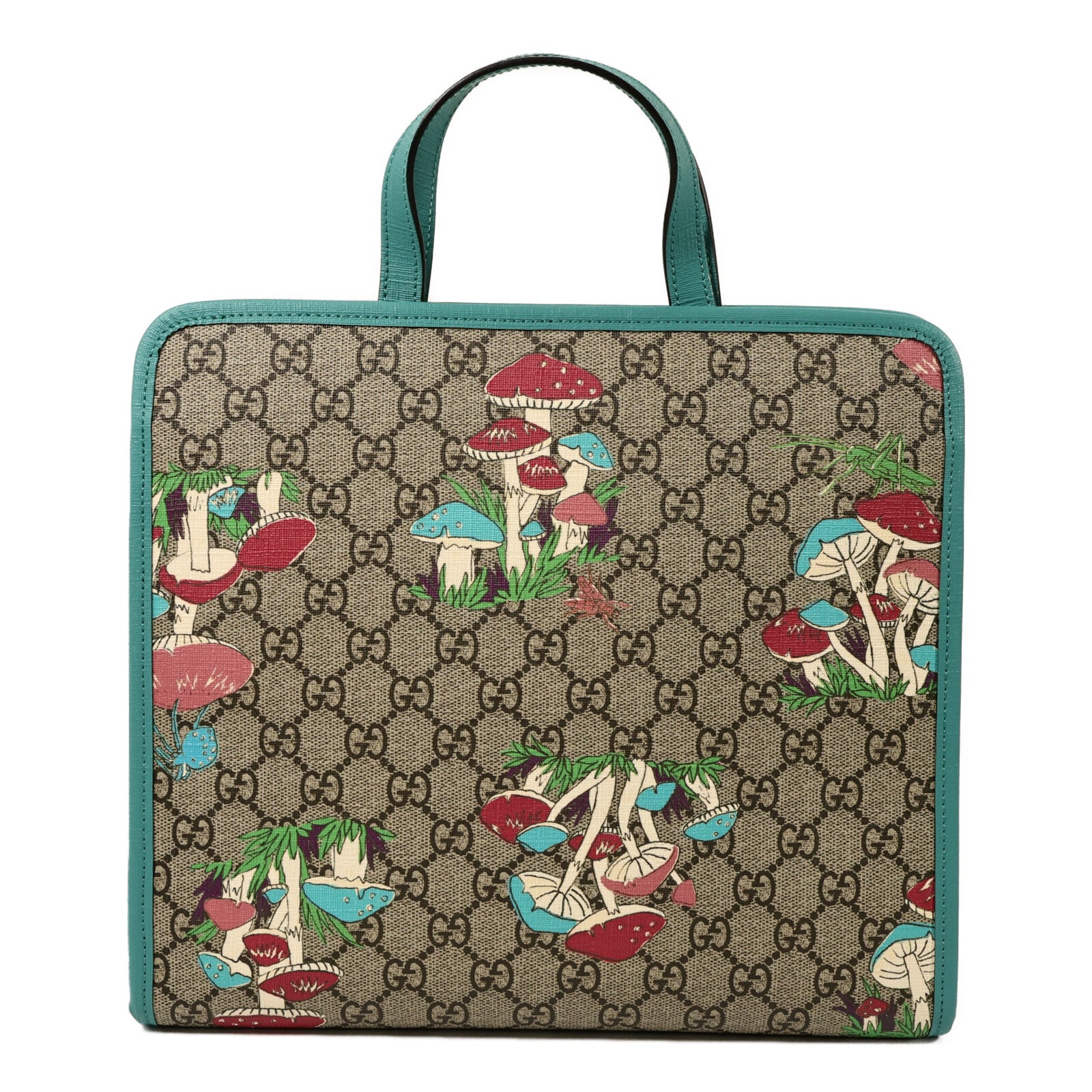 GUCCI 塗層帆布Kid Tote手挽袋