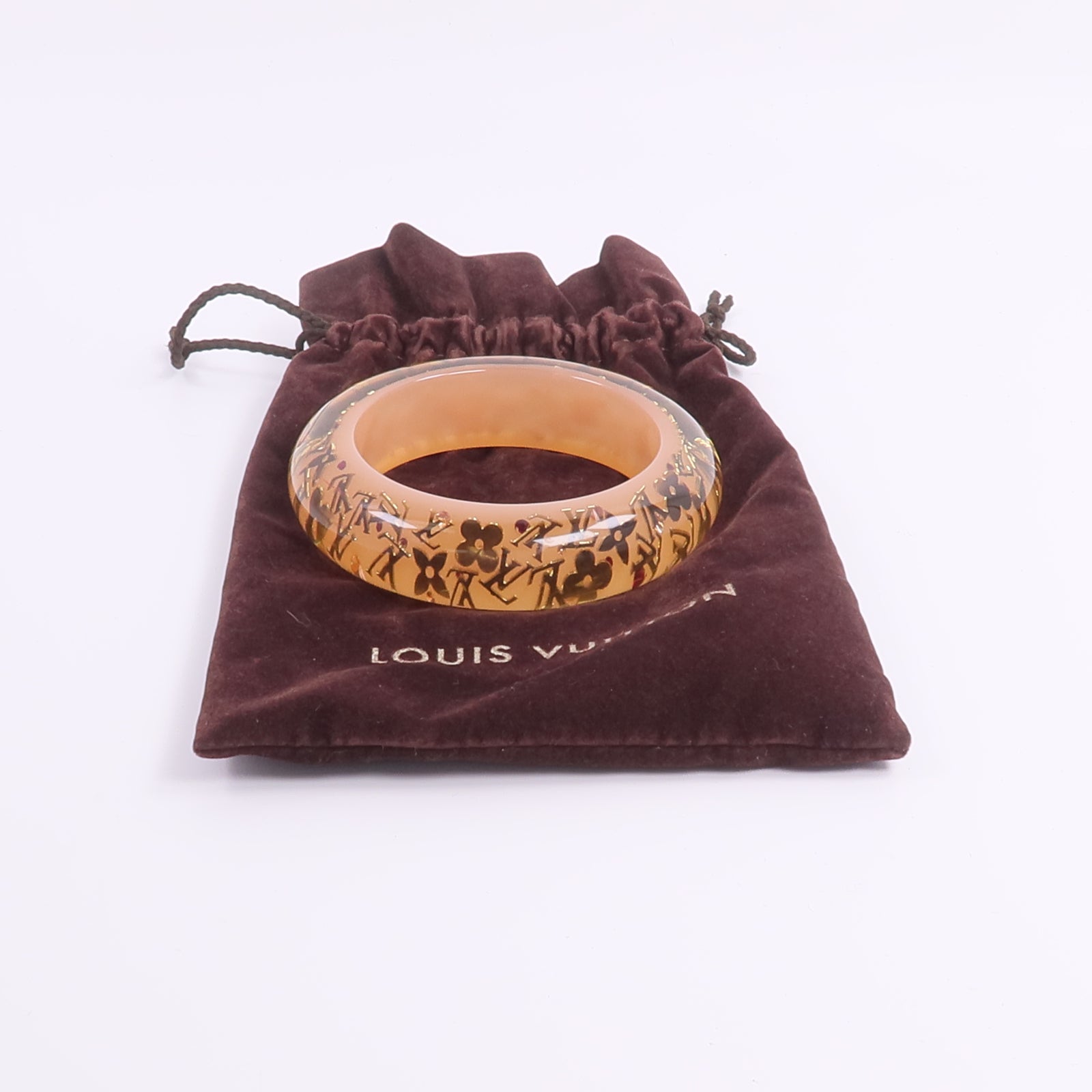 LOUIS VUITTON PVC Inclusion Bangle/Bracelet手鐲