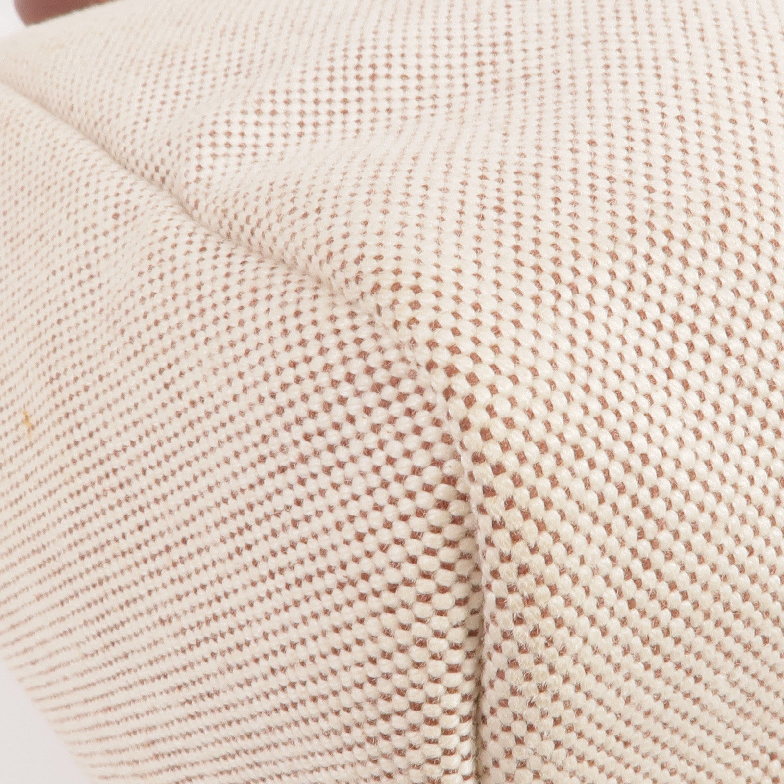 HERMES Toile H帆布/皮革Herbag PM金扣手挽肩背兩用袋