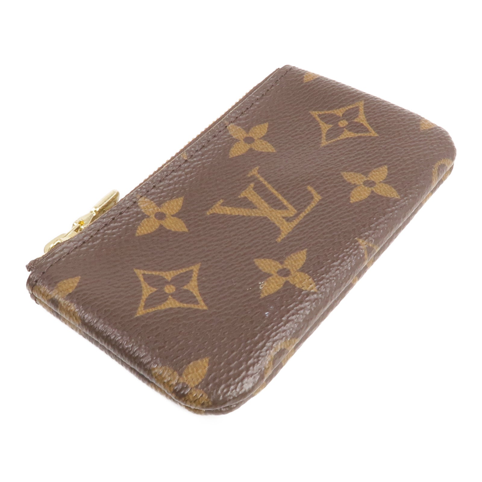 LOUIS VUITTON Monogram Key Pouch金扣鎖匙包