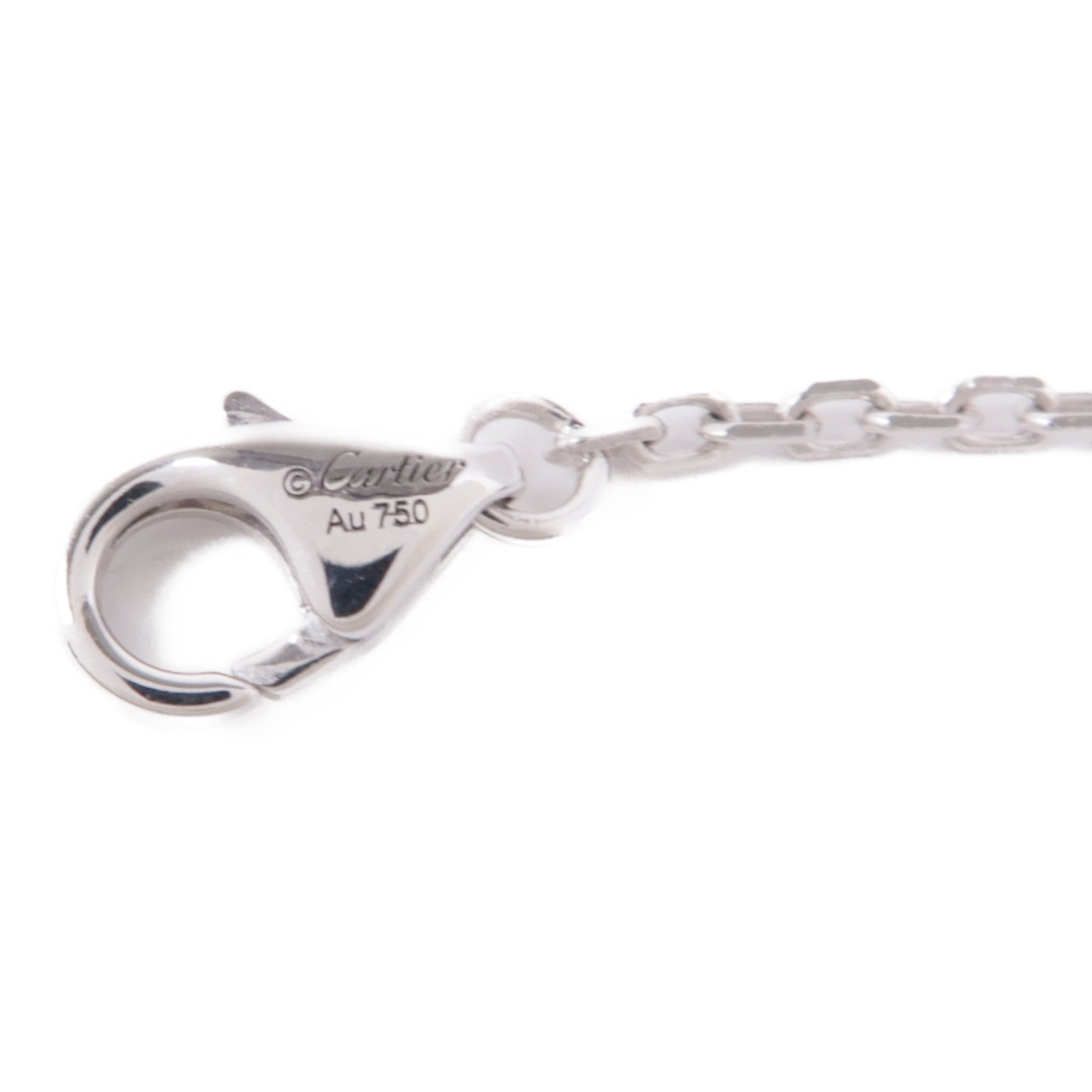 CARTIER 【激減優惠】18K白金Love Diamond Necklace鑽石項鍊