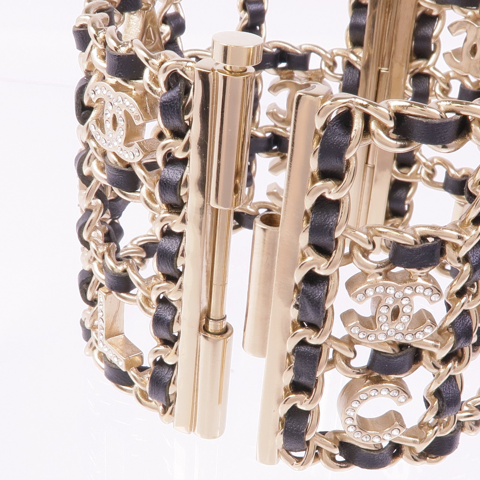 CHANEL 金屬/皮革Bracelet/Bangle手鐲