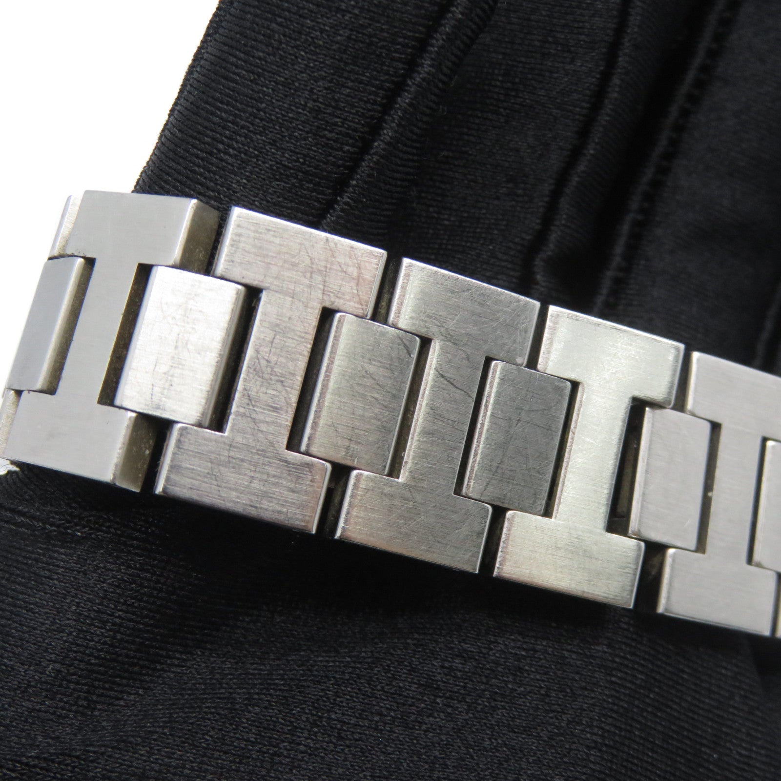 CARTIER Pasha C不鏽鋼手錶自動機芯黑色