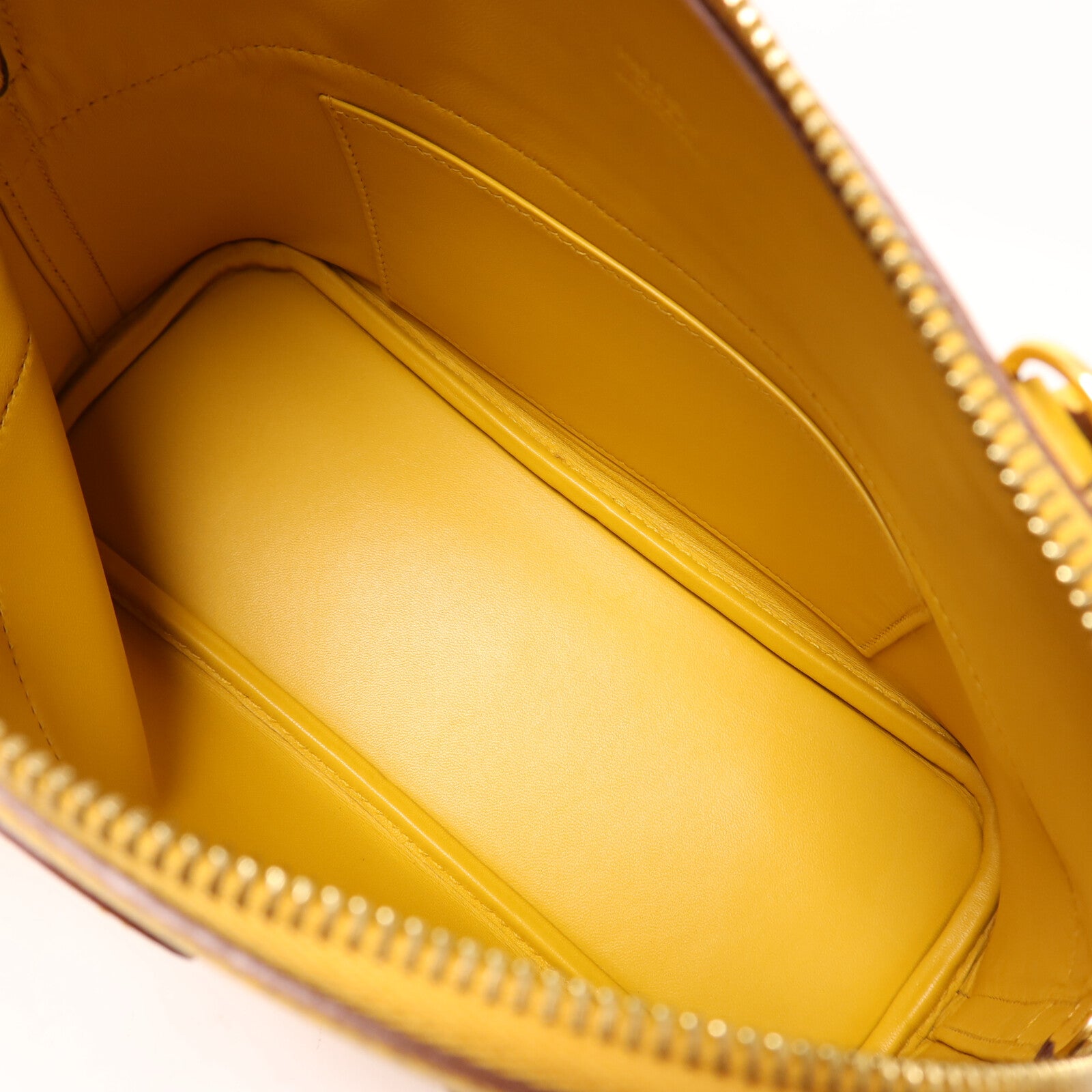 HERMES Epsom皮革Bolide 27手挽肩背兩用袋Jaune Ambre
