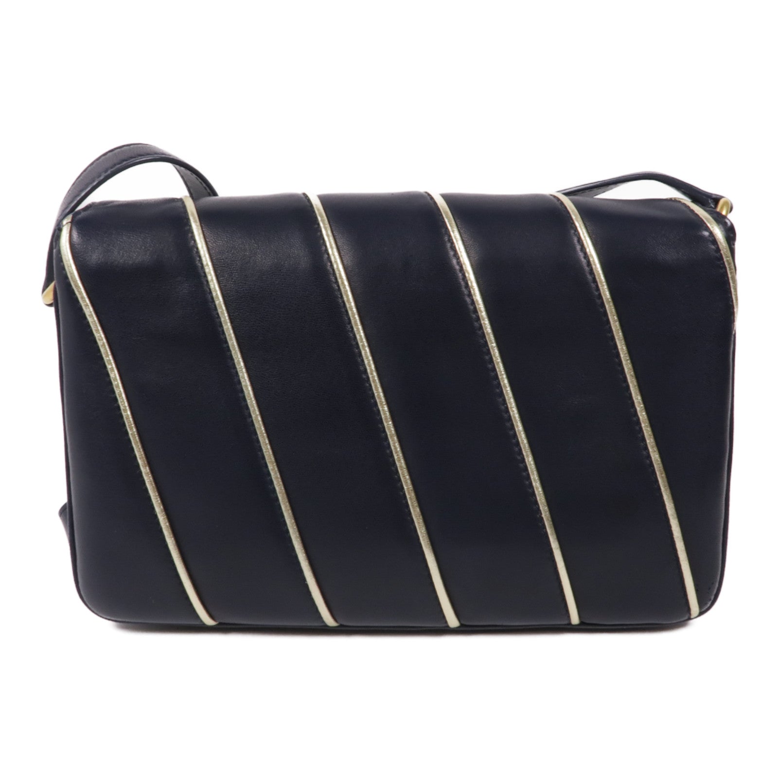 SAINT LAURENT 【激減優惠】羊皮皮革Shoulder Bag金扣肩背袋
