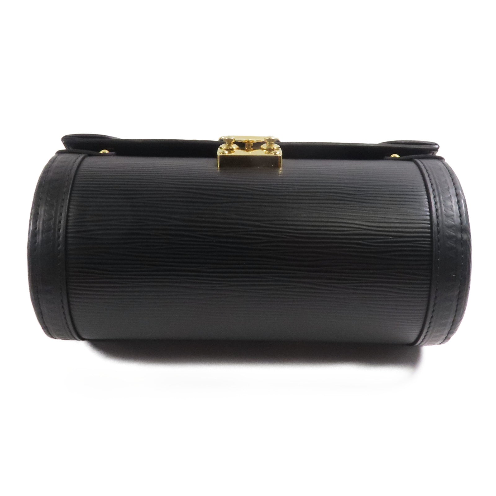 LOUIS VUITTON LV GHW Papillon Trunk 2 Way Shoulder Bag M58655 Epi Black
