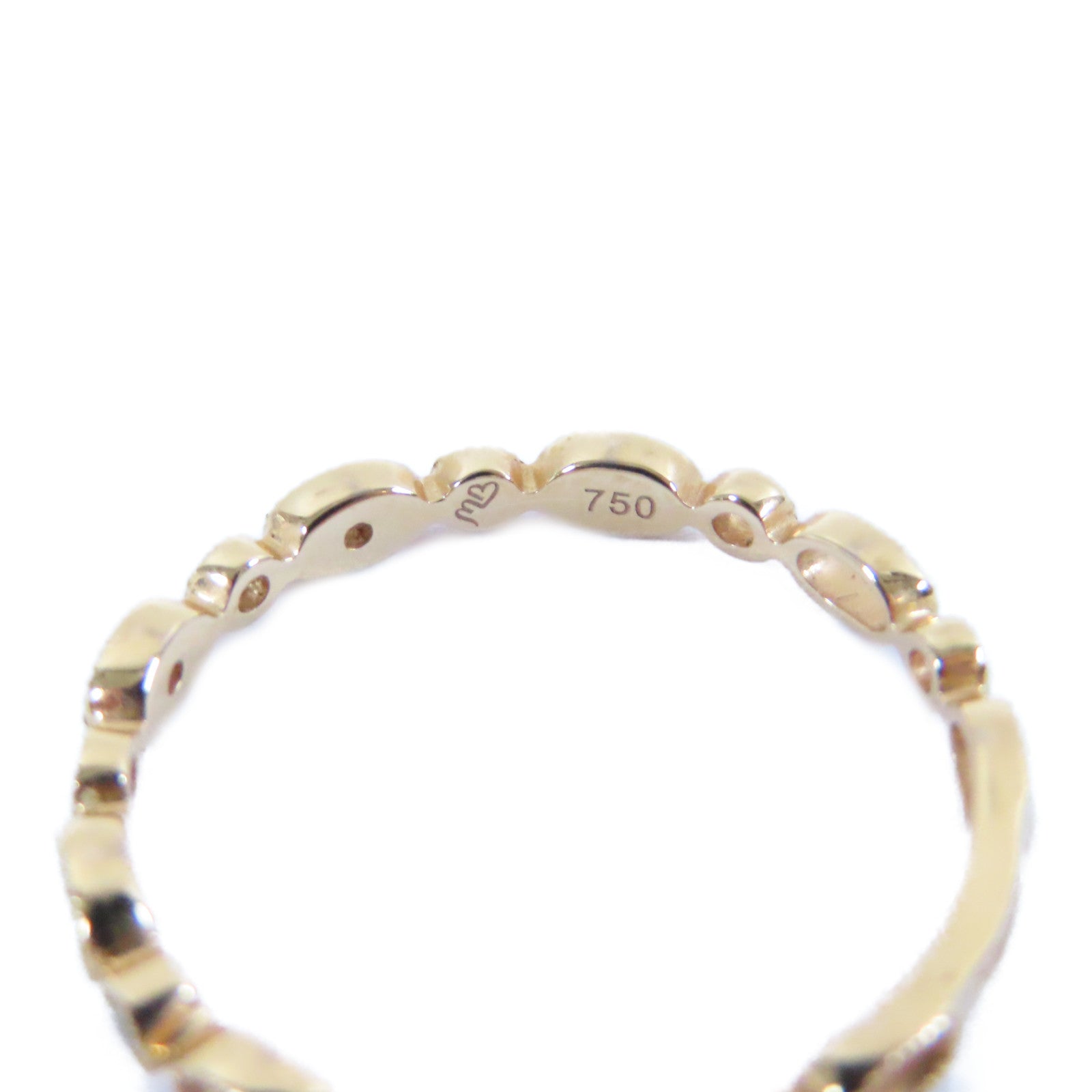 JEWELRY 【激減優惠】18K玫瑰金Diamond Ring 0.07ct鑽石戒指US#6.25
