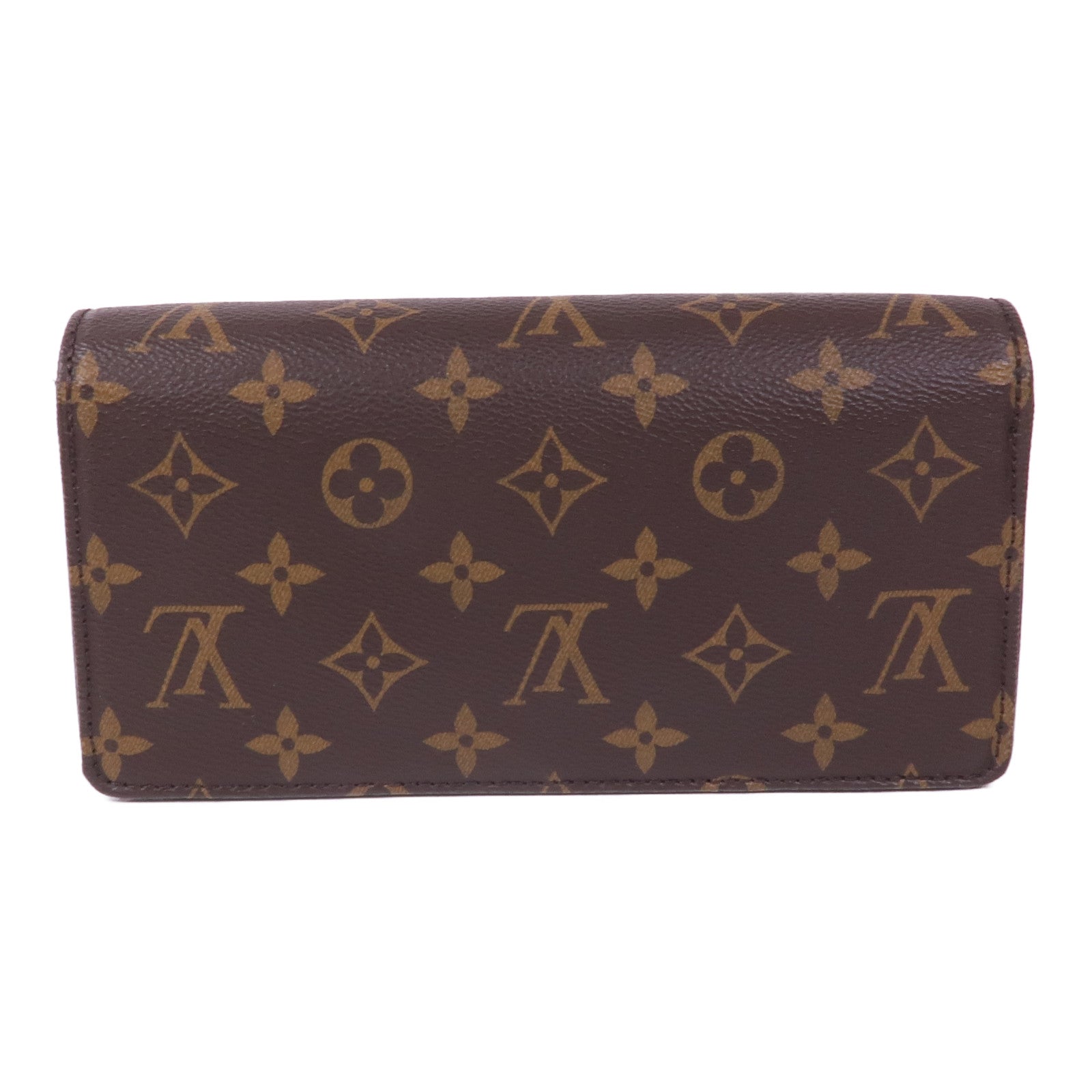LOUIS VUITTON Monogram Wallet On Chain Lily金扣鏈帶肩背袋