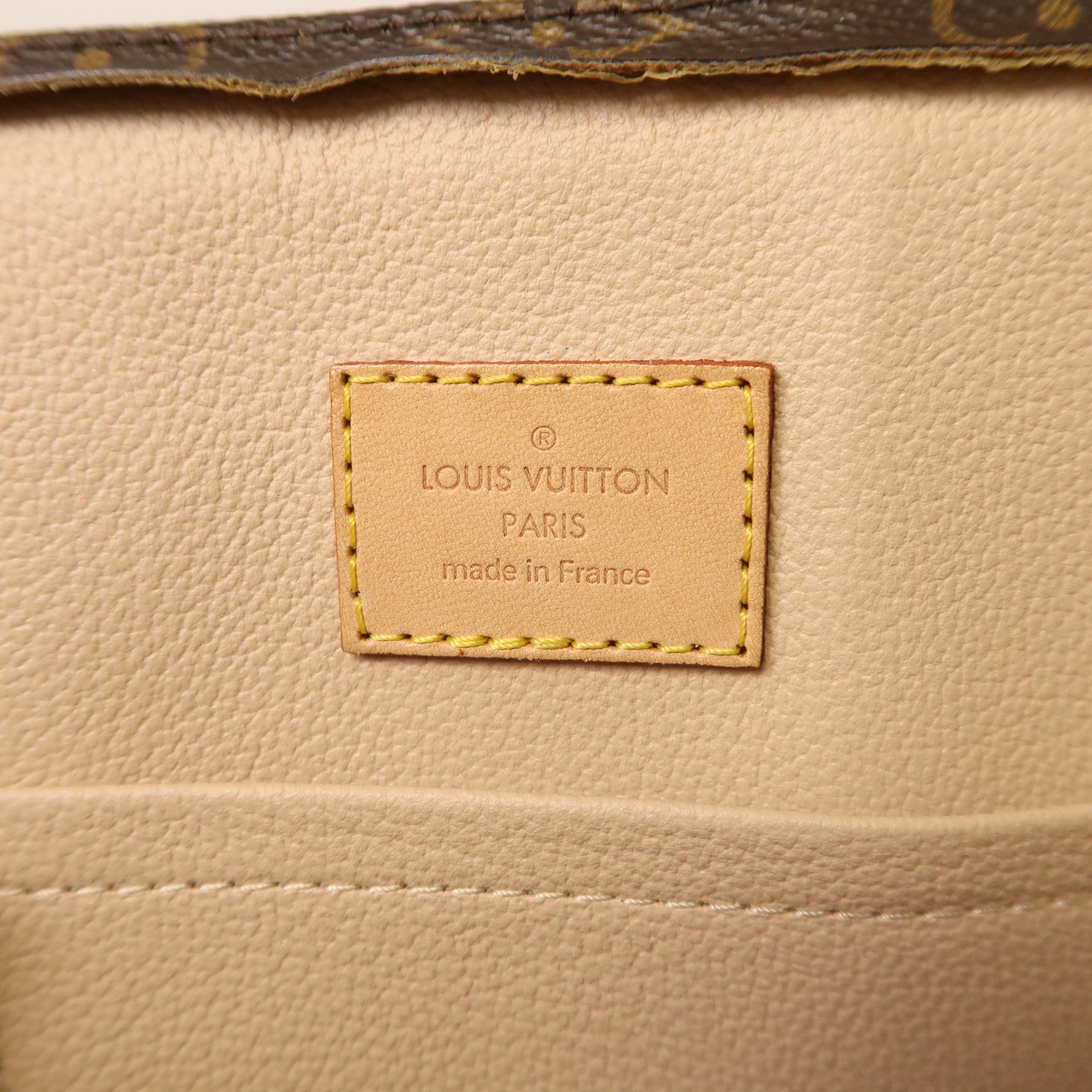 LOUIS VUITTON 【激減優惠】Monogram Sac Plat金扣手挽袋