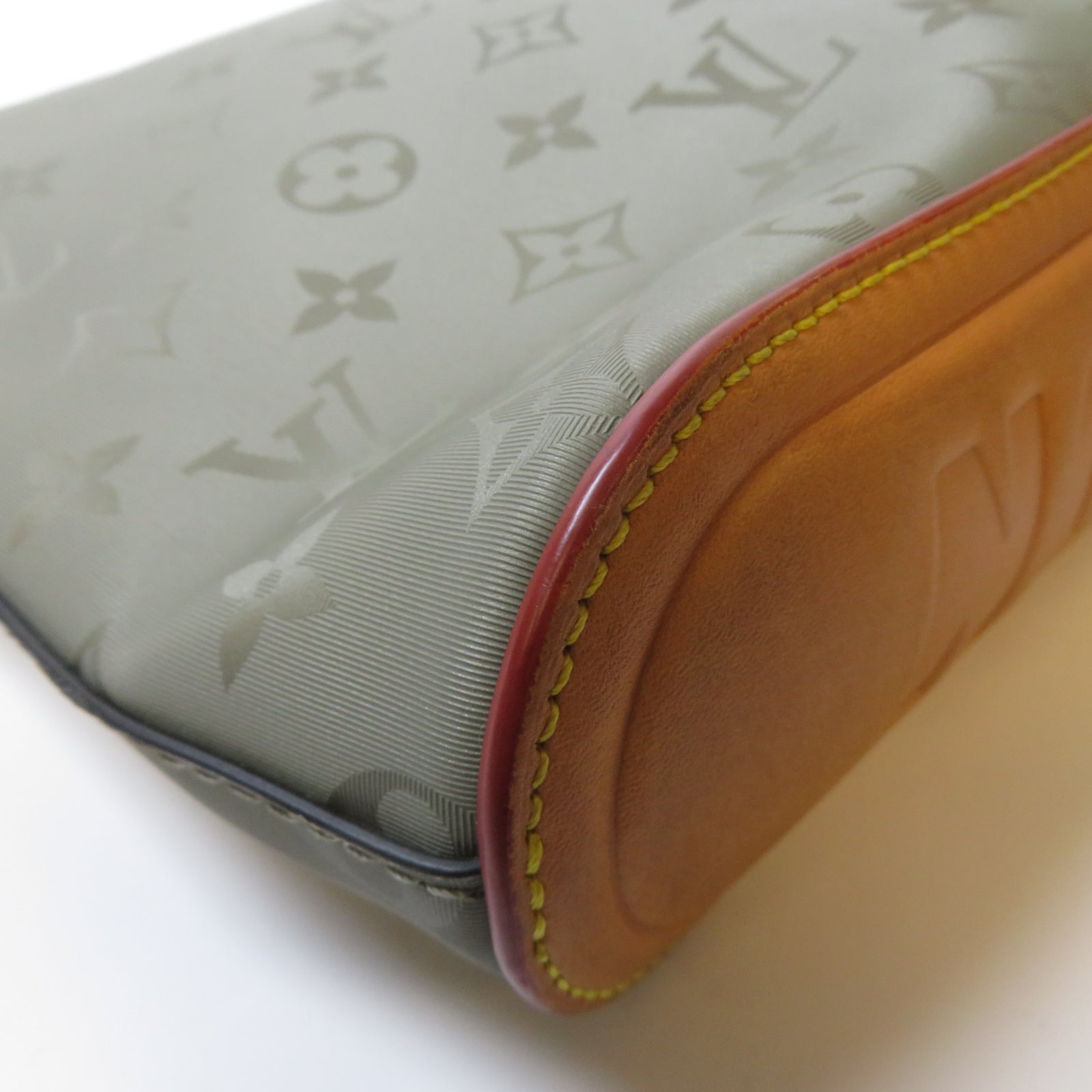 LOUIS VUITTON **【激減優惠】Monogram Titanium Pochette Cosmos Clutch金扣手拿包灰色