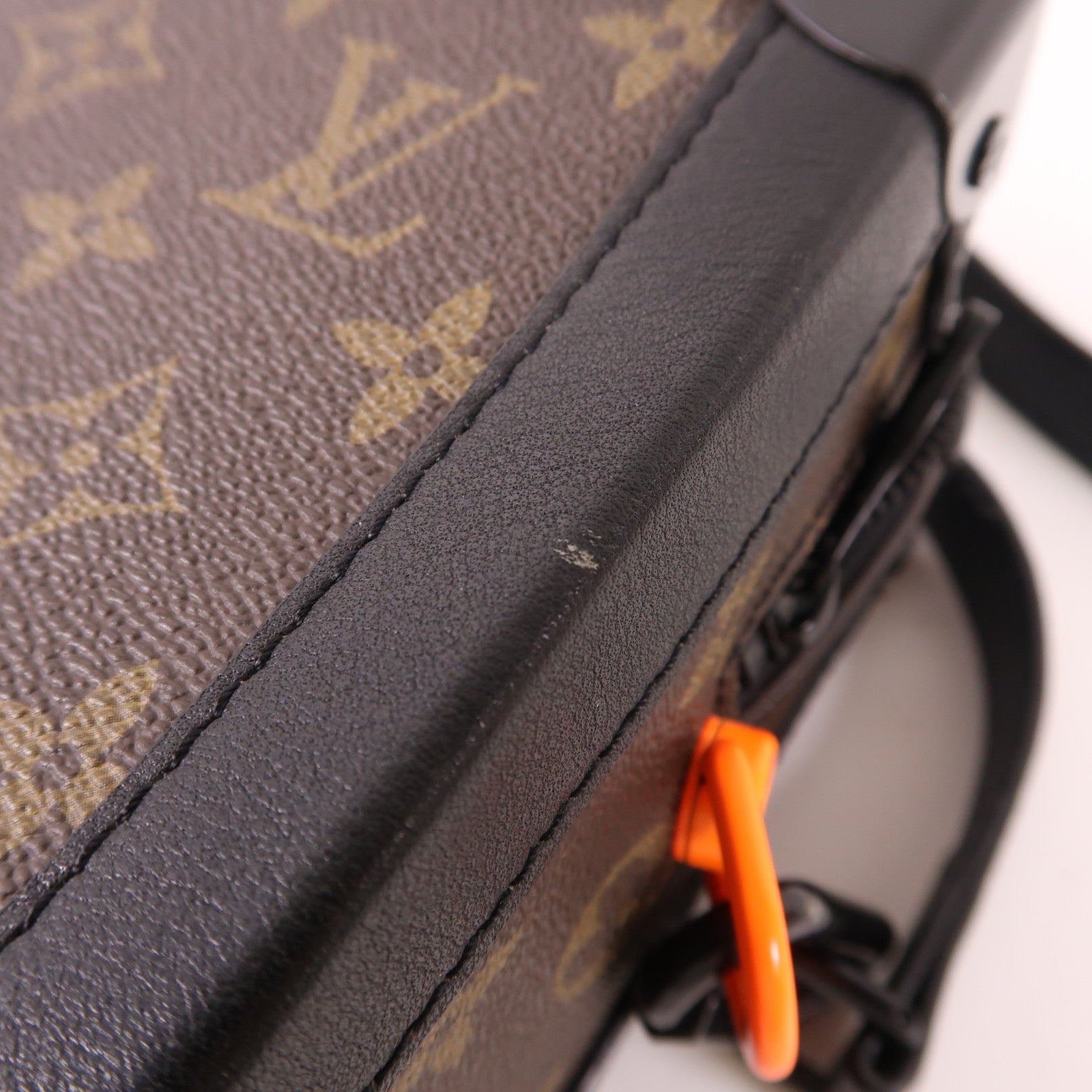 LOUIS VUITTON LV Soft Trunk Shoulder Bag M44427 Monogram Solar Brown