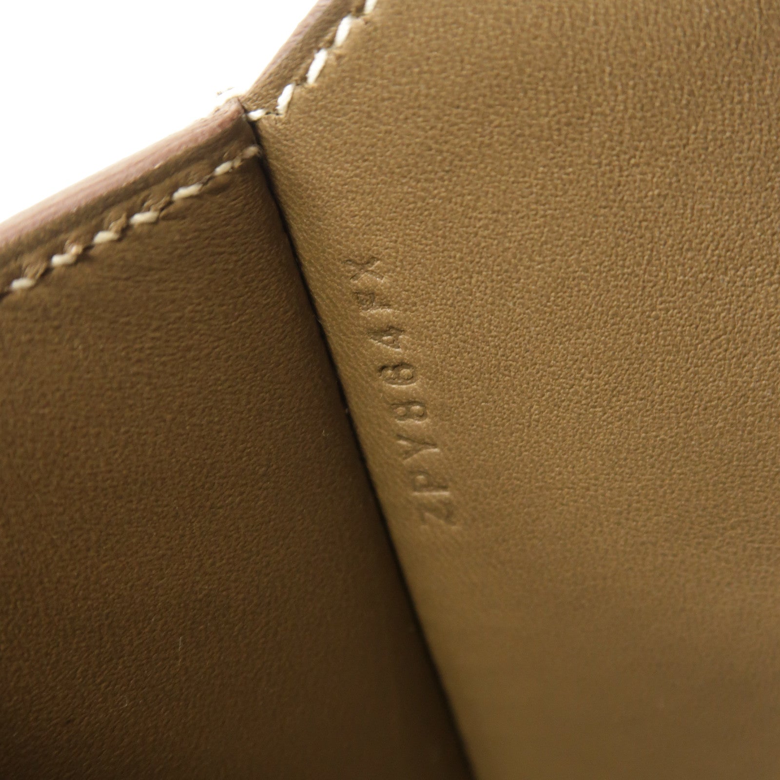 HERMES Epsom皮革Della Cavalleria Mini銀扣肩背袋經典駝色