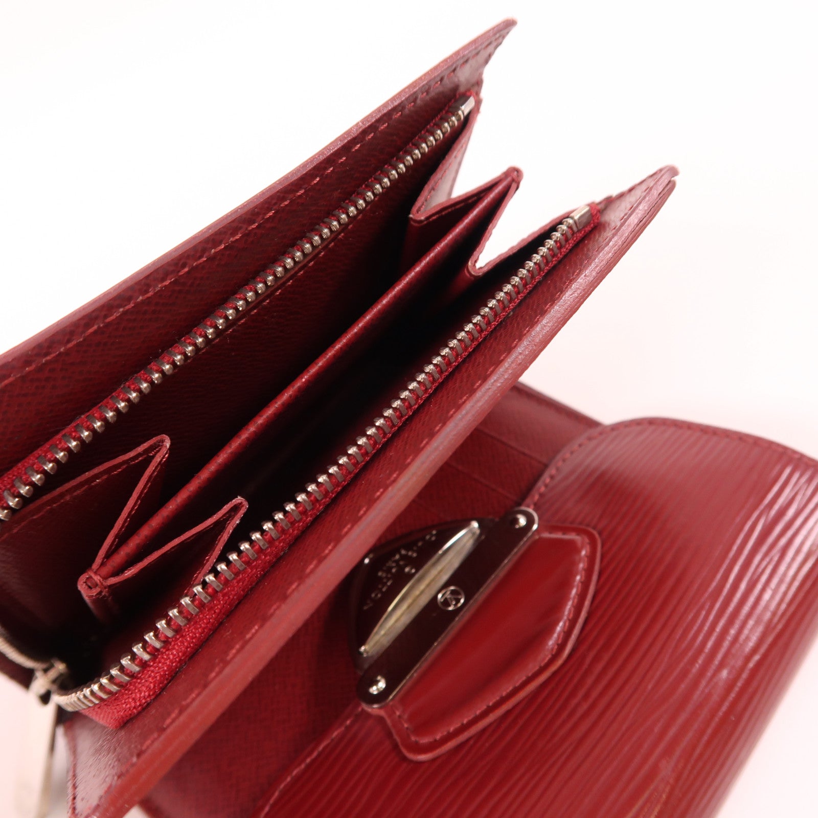 LOUIS VUITTON Epi Portefeuille Joy銀扣錢包