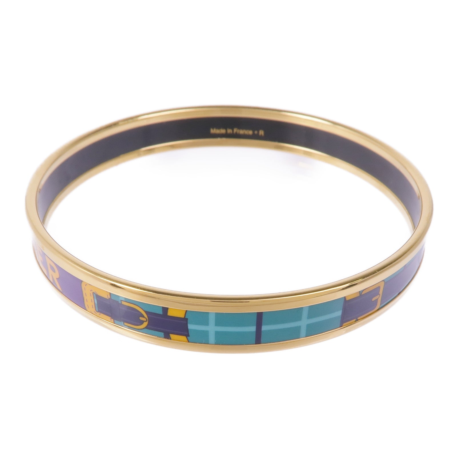 HERMES 琺瑯/金屬Bangle手鐲