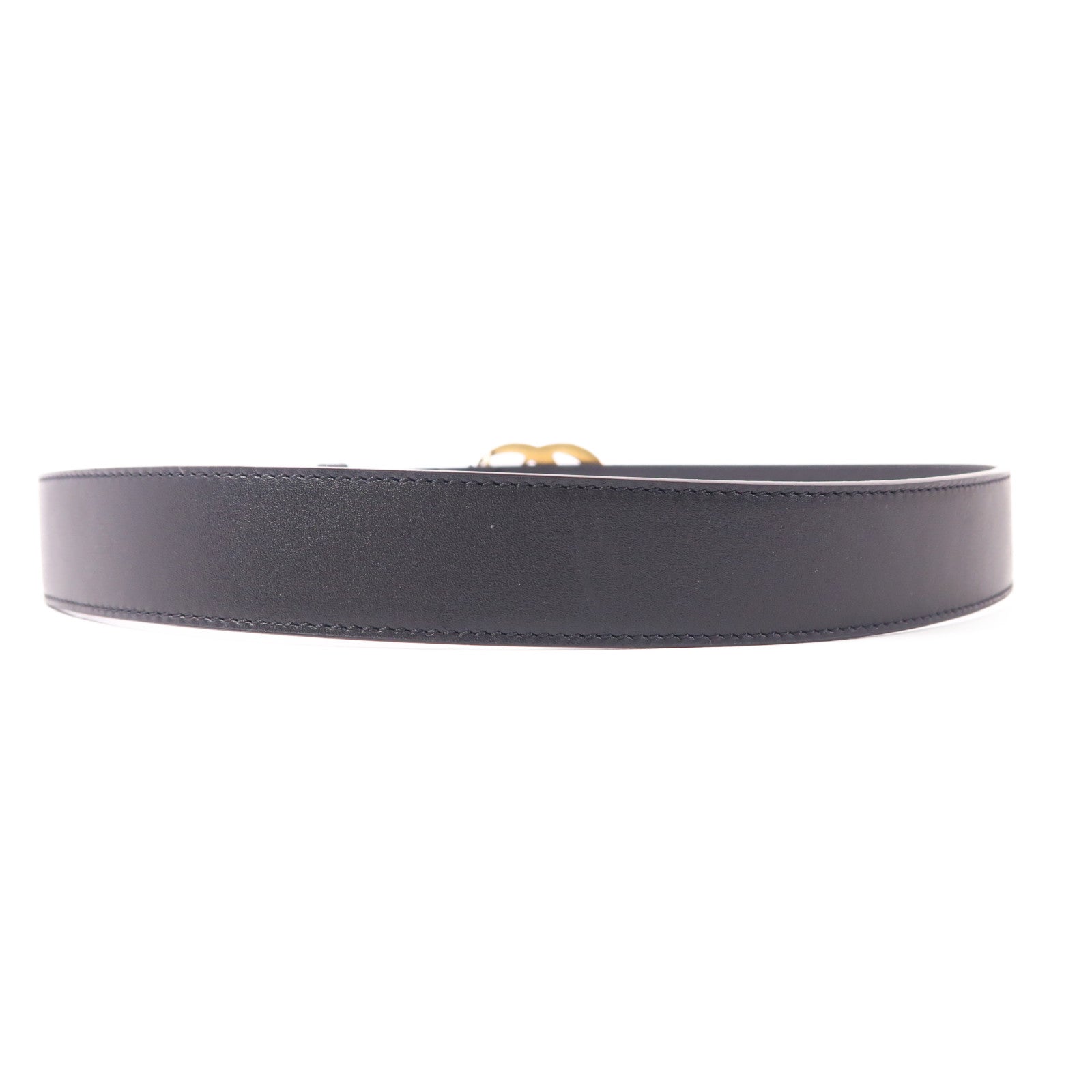 GUCCI 皮革Belt 75金扣皮帶