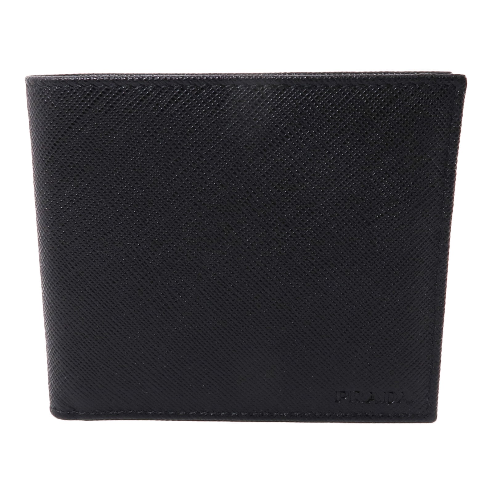 PRADA 牛皮皮革Wallet錢包黑色