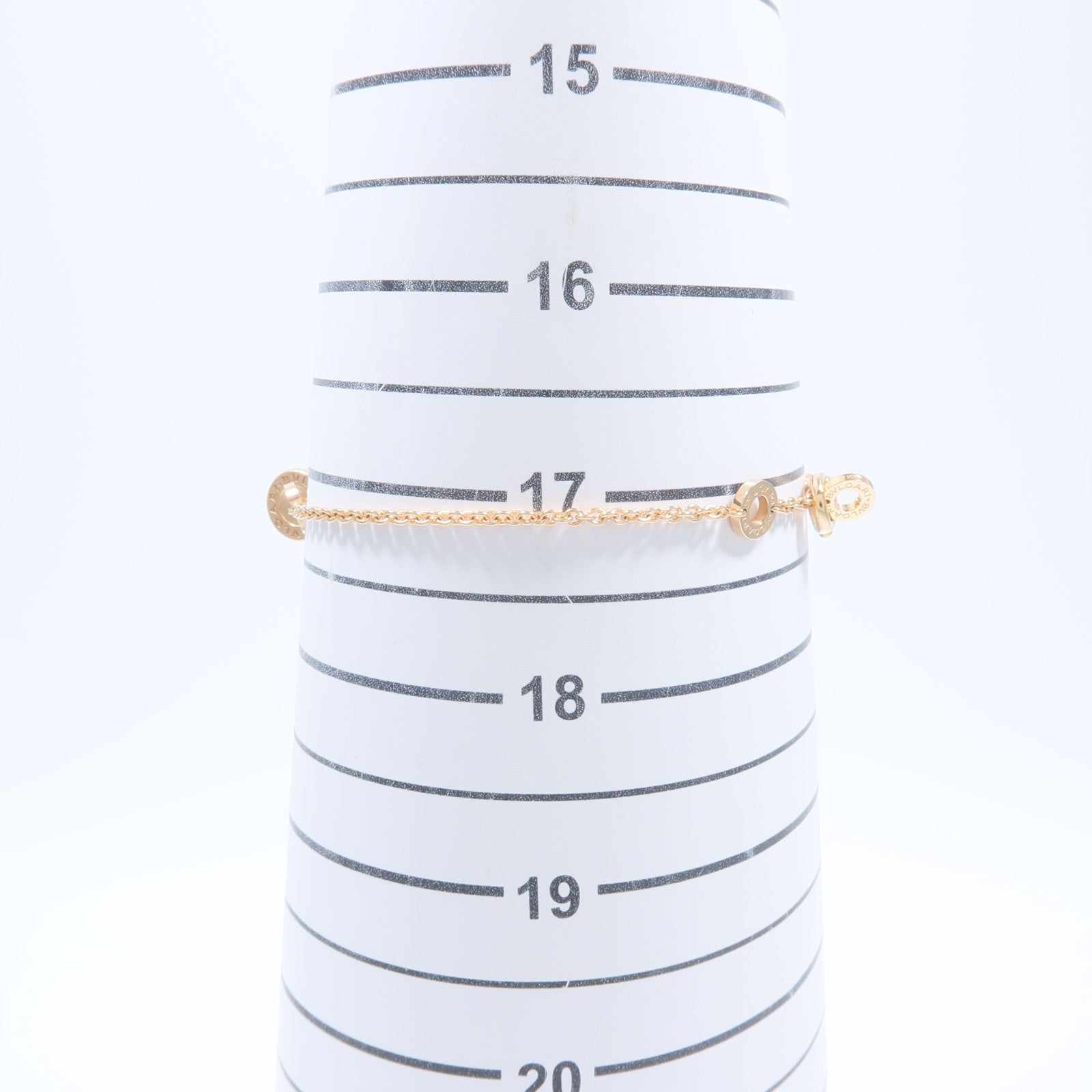 BVLGARI 18K玫瑰金/陶瓷B-Zero 1 Bracelet手鏈