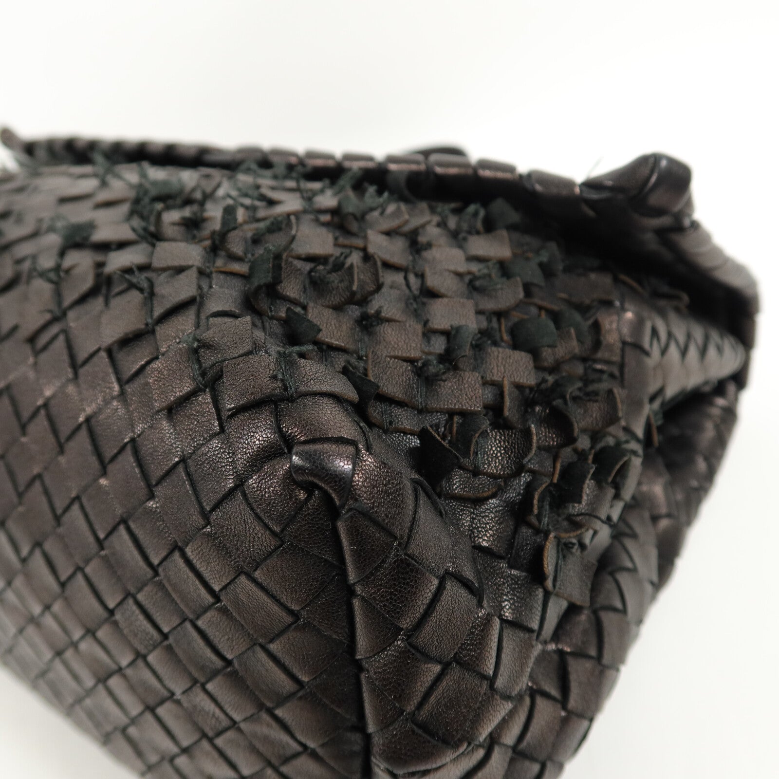 BOTTEGA VENETA 牛皮皮革Shoulder Bag鏈帶肩背袋