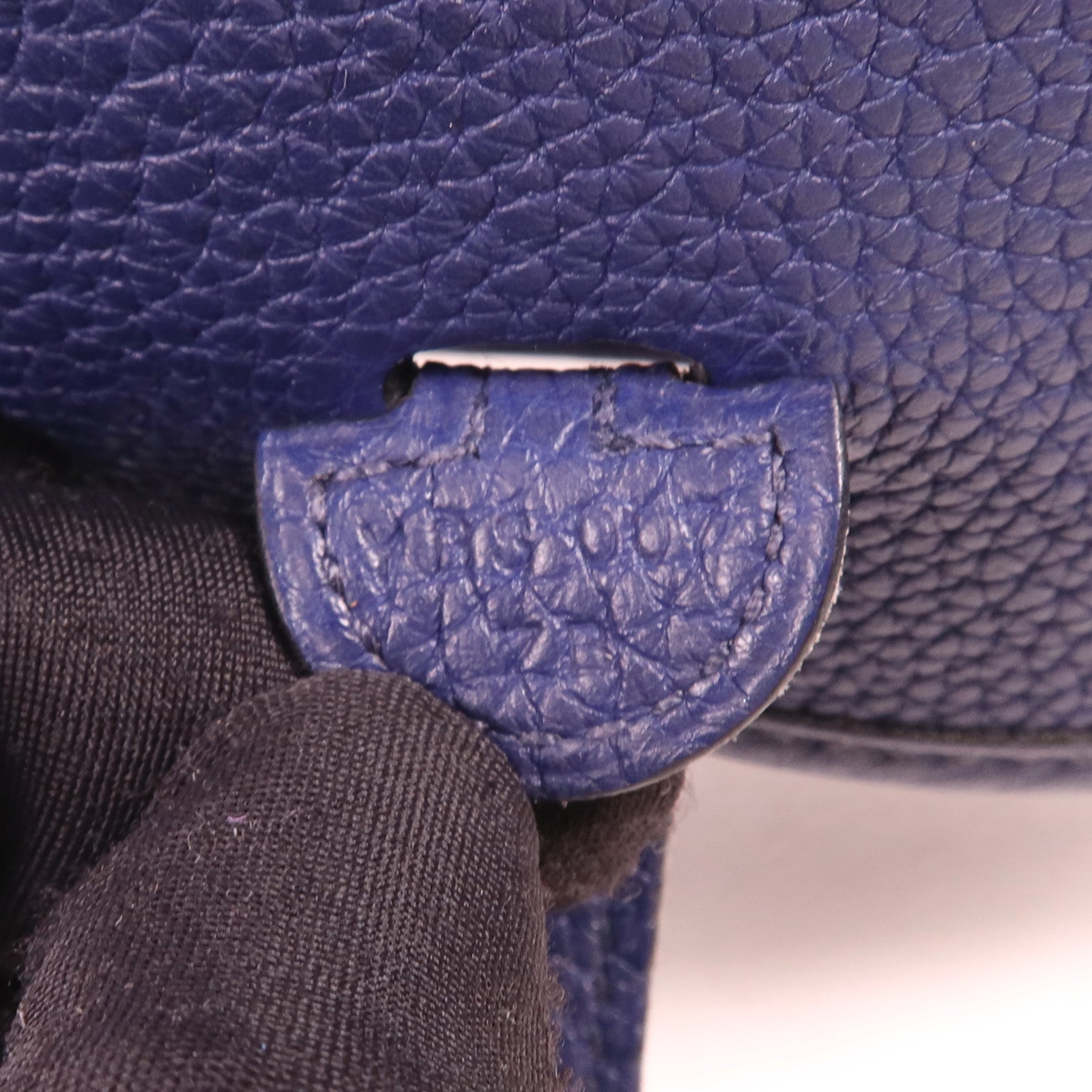 HERMES Clemence皮革Evelyne TPM金扣肩背袋