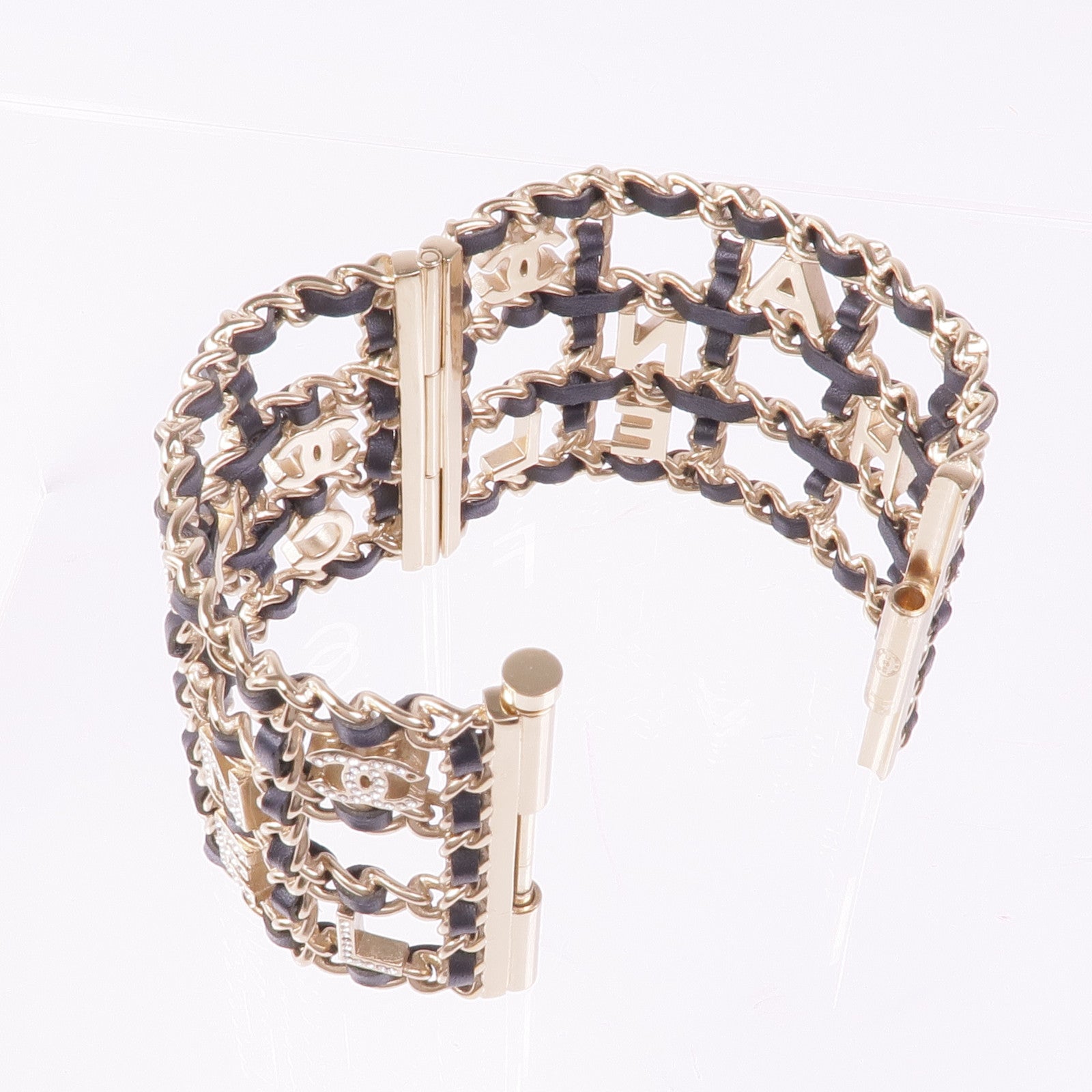 CHANEL 金屬/皮革Bracelet/Bangle手鐲