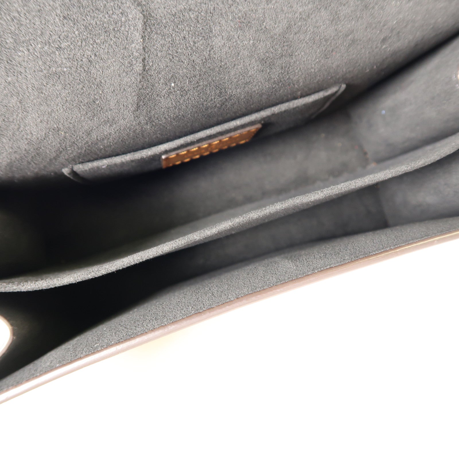 LOUIS VUITTON Monogrqam Reverse Mini Dauphine手挽肩背兩用袋棕色