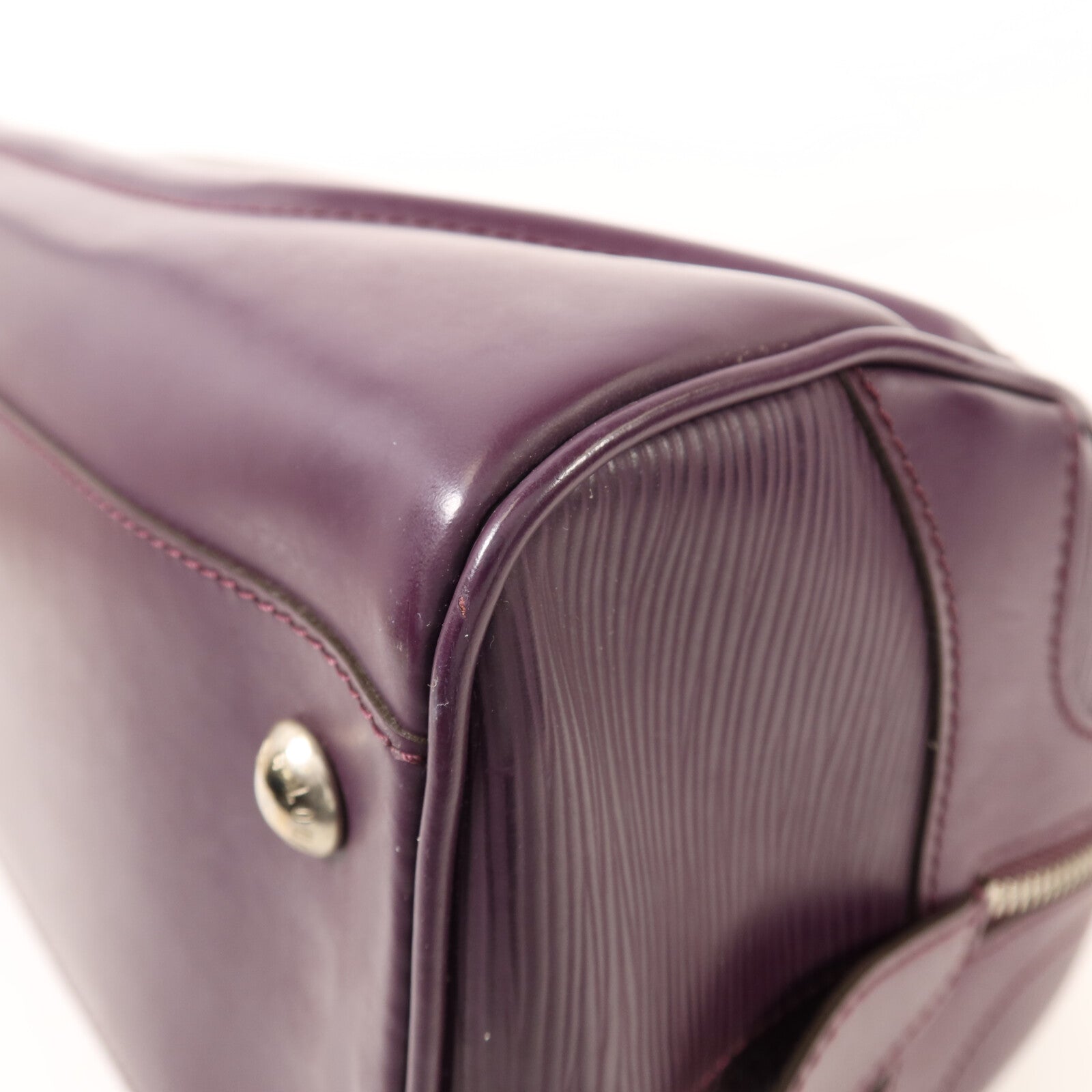 LOUIS VUITTON 【激減優惠】Epi Bowling Montaigne GM銀扣手挽袋