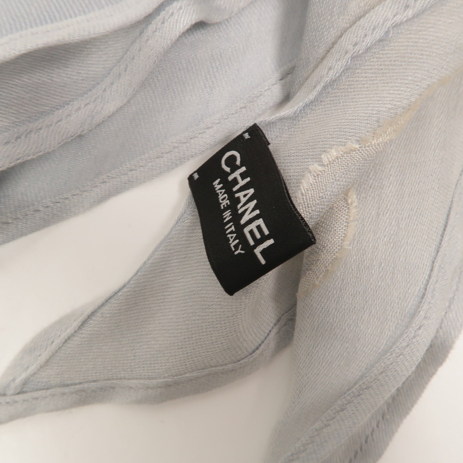 CHANEL 羊絨/絲質Scarf圍巾