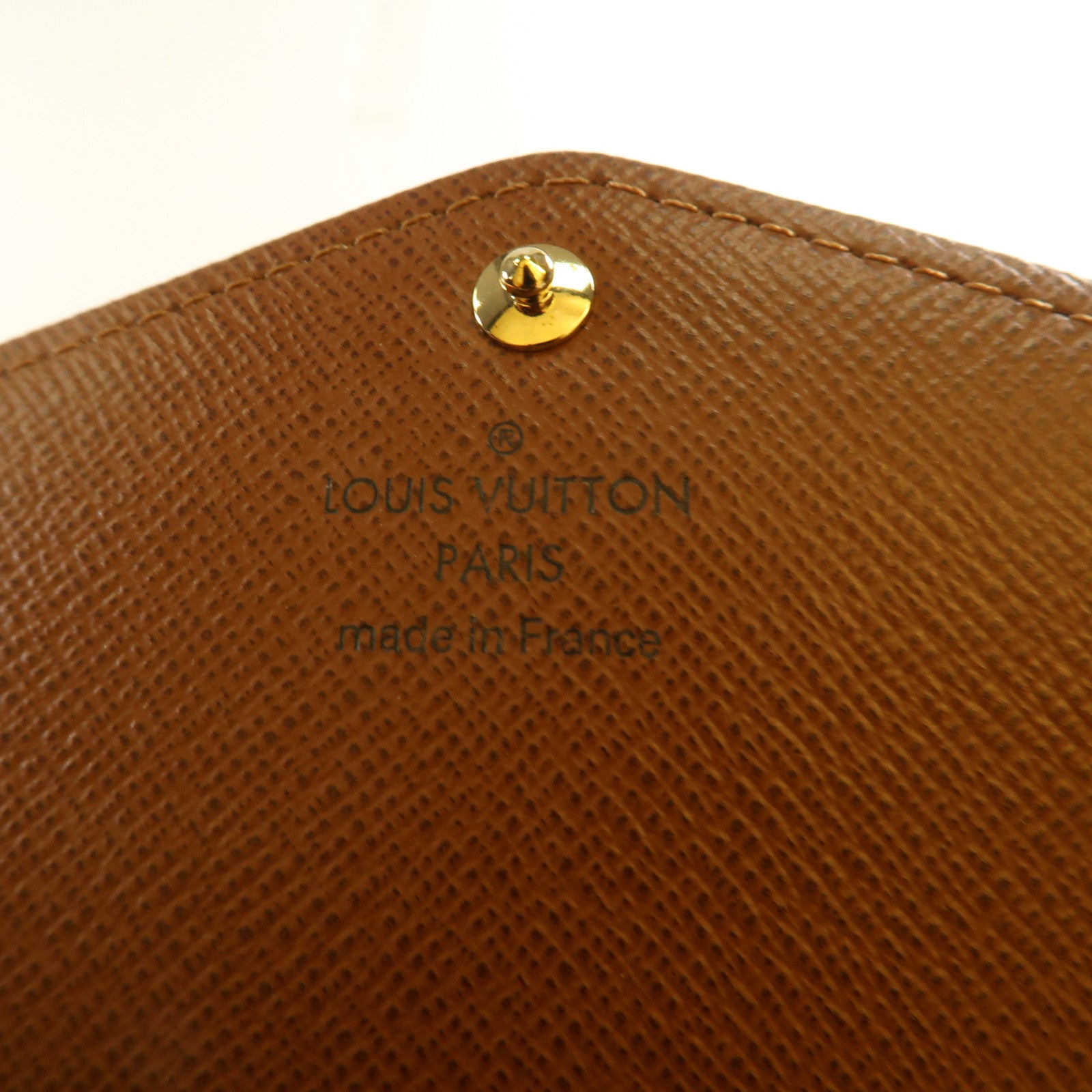 LOUIS VUITTON Monogram Sarah Wallet金扣長錢包