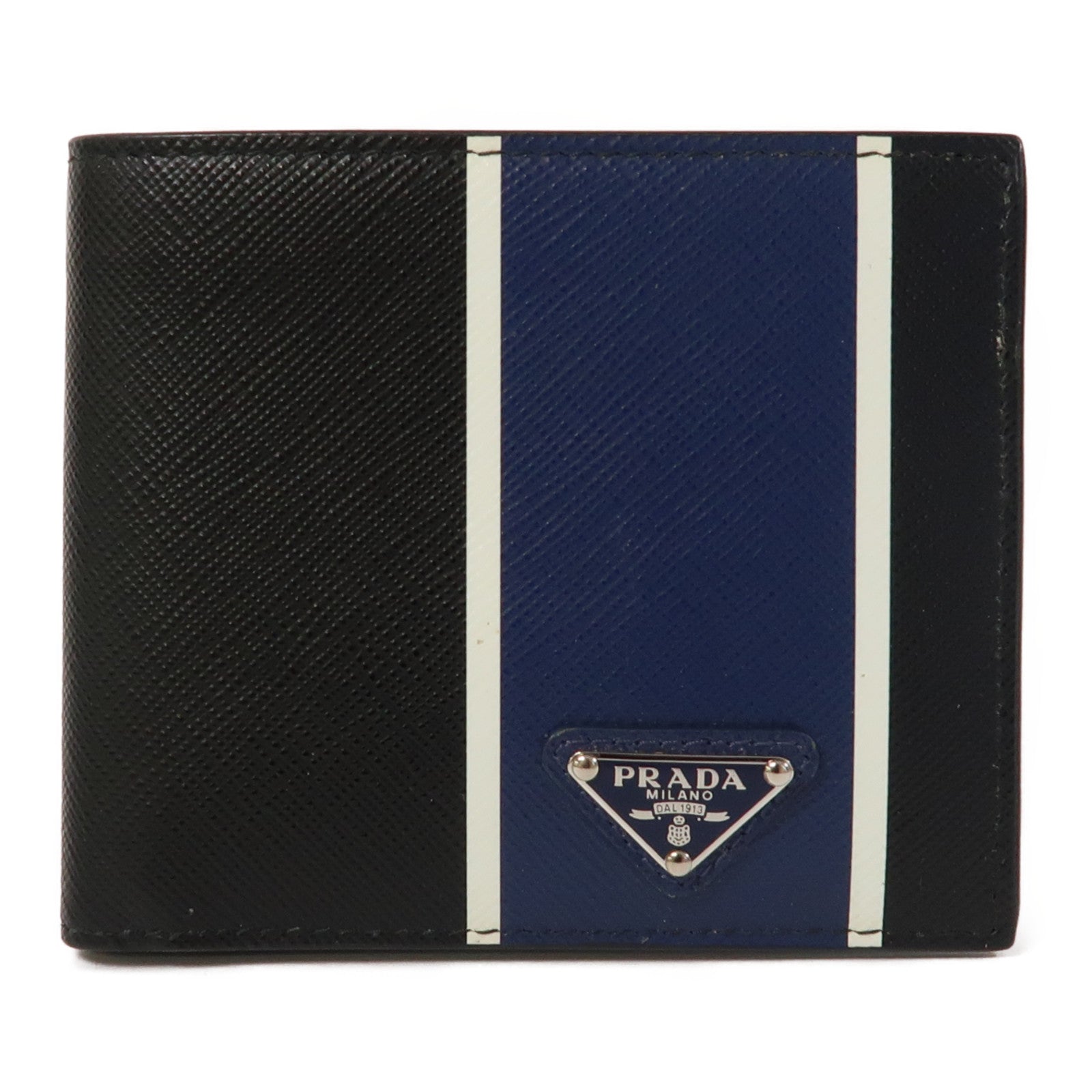 PRADA 牛皮皮革Wallet錢包黑色
