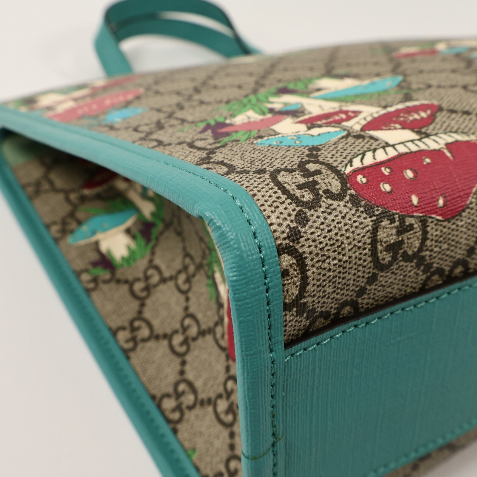 GUCCI 塗層帆布Kid Tote手挽袋