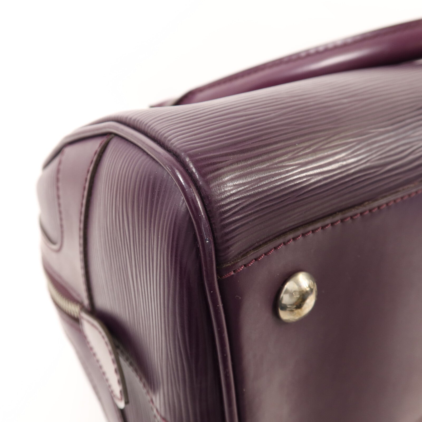 LOUIS VUITTON 【激減優惠】Epi Bowling Montaigne GM銀扣手挽袋